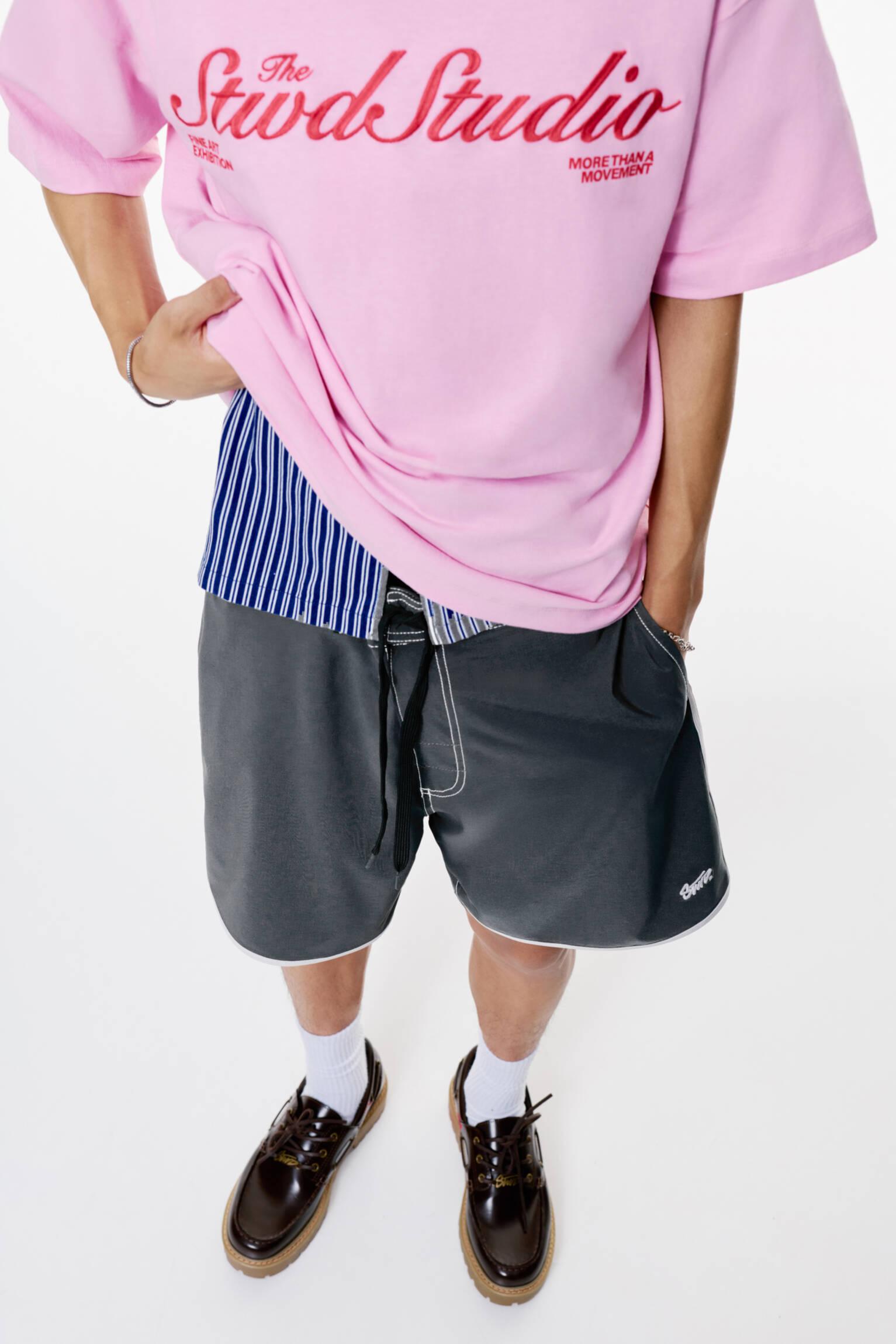 Board shorts with contrast trims Product Image