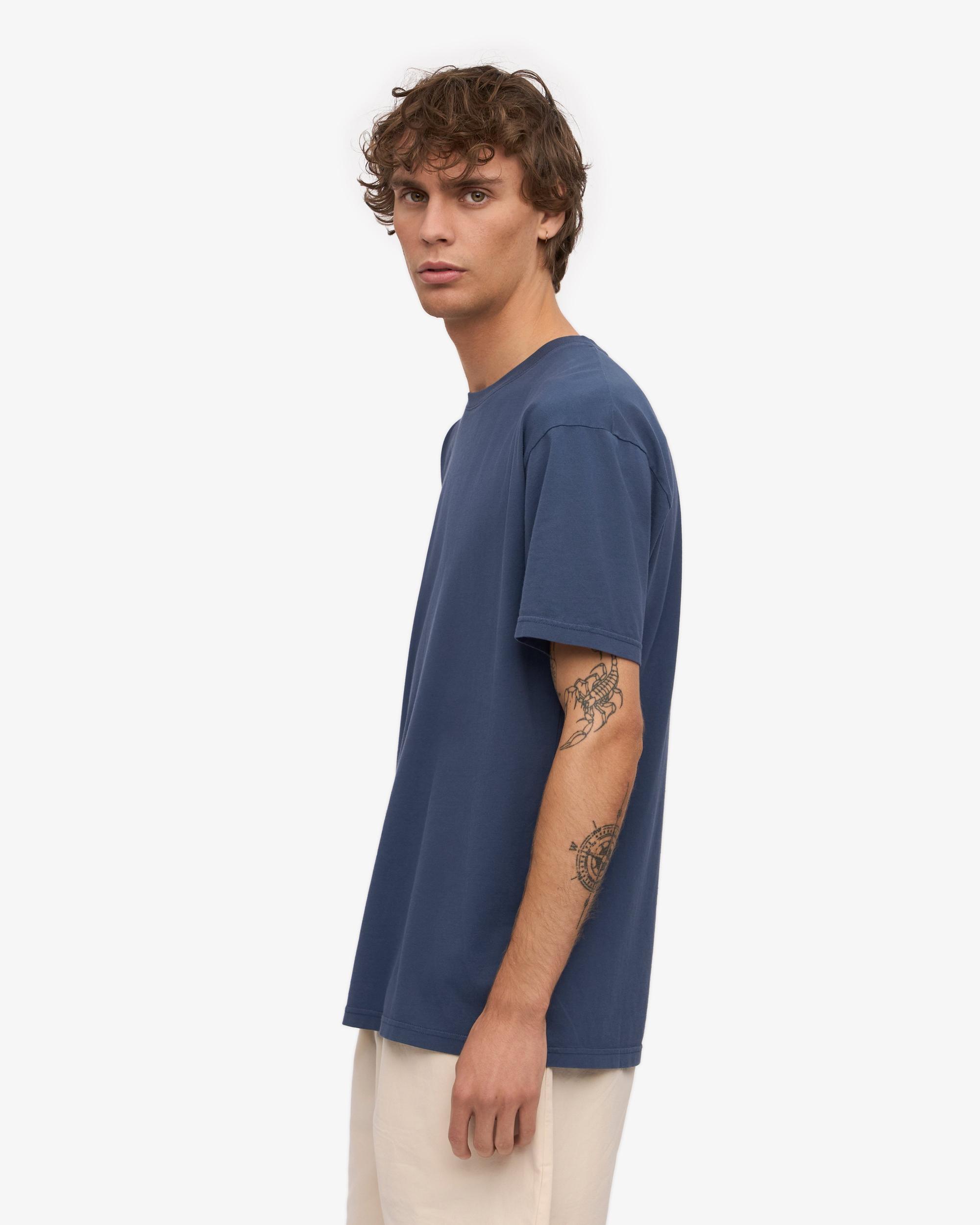 Classic Organic Tee - Sapphire Blue Product Image