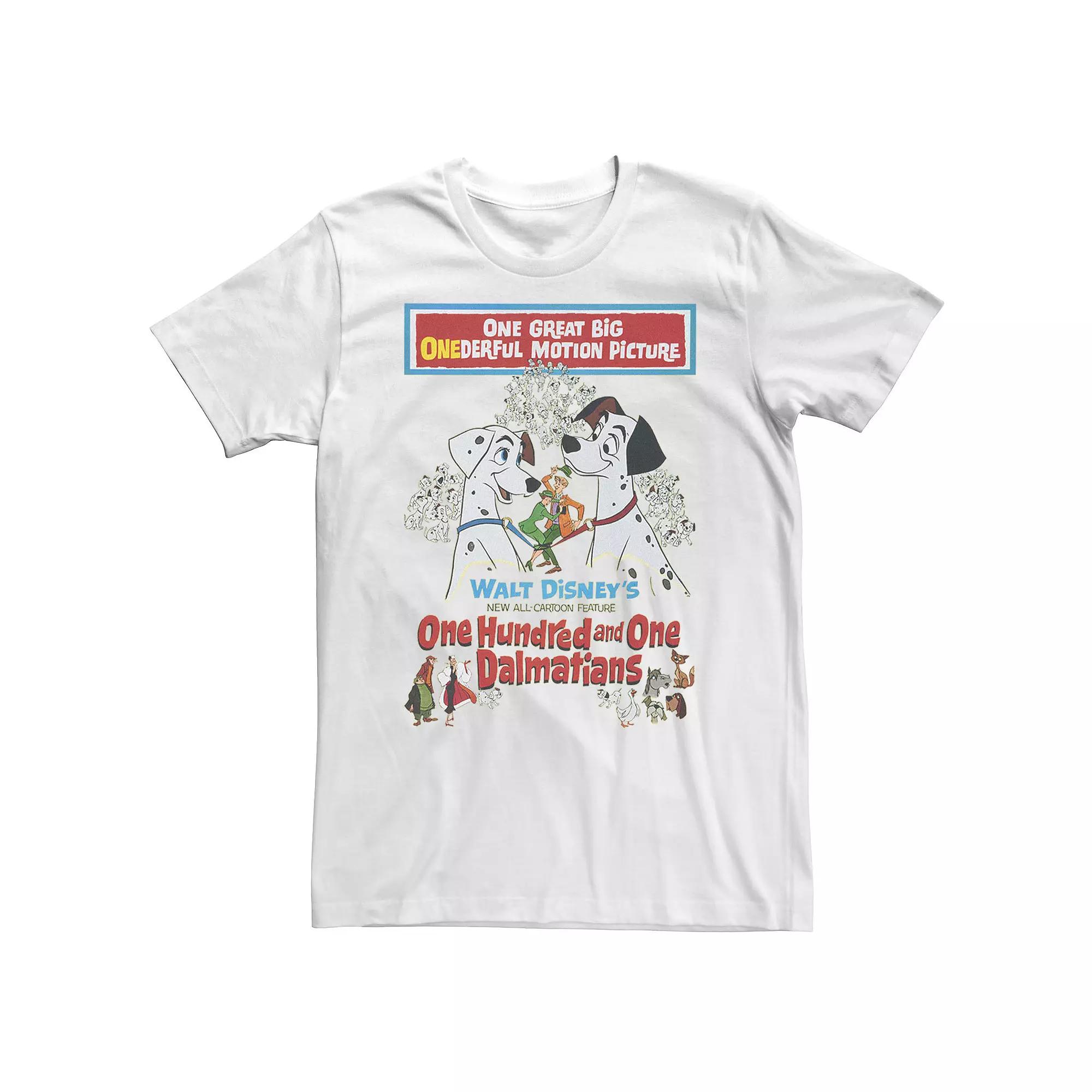 Big & Tall Disney 101 Dalmatians Movie Promotion Tee, Men's,  Product Image