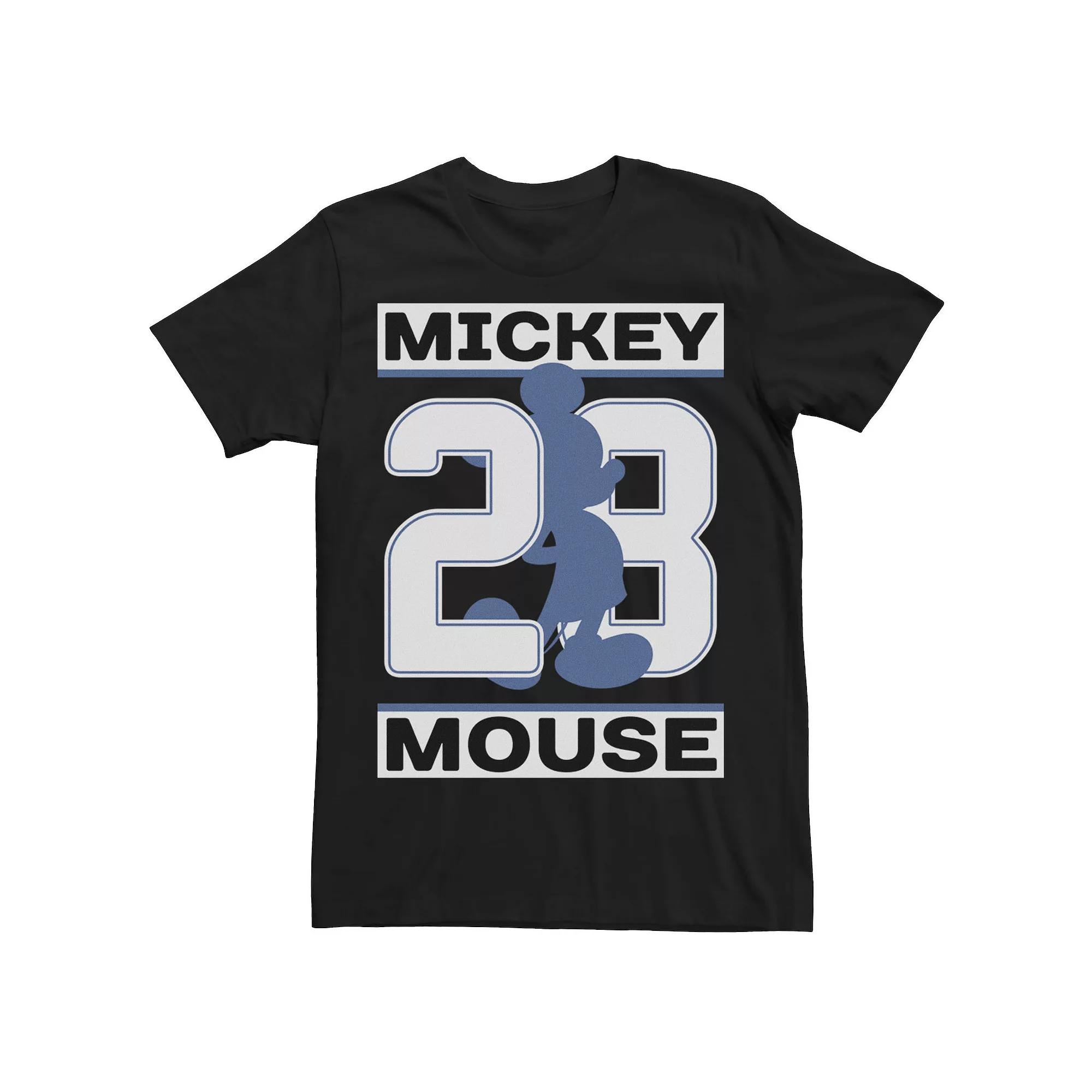 Disney's Mickey Mouse Men's #28 Mickey Silhouette Tee,  Product Image