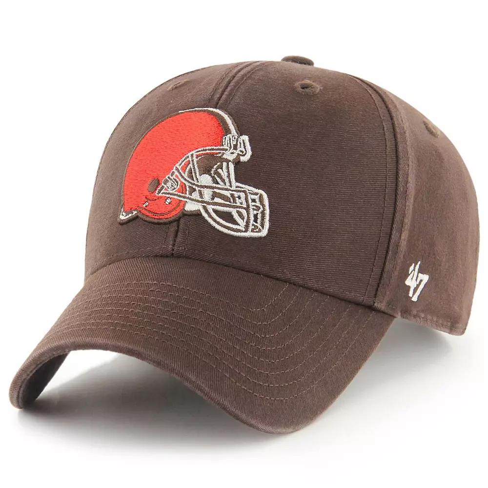 Men's '47 Brown Cleveland Browns Legend MVP Adjustable Hat Product Image