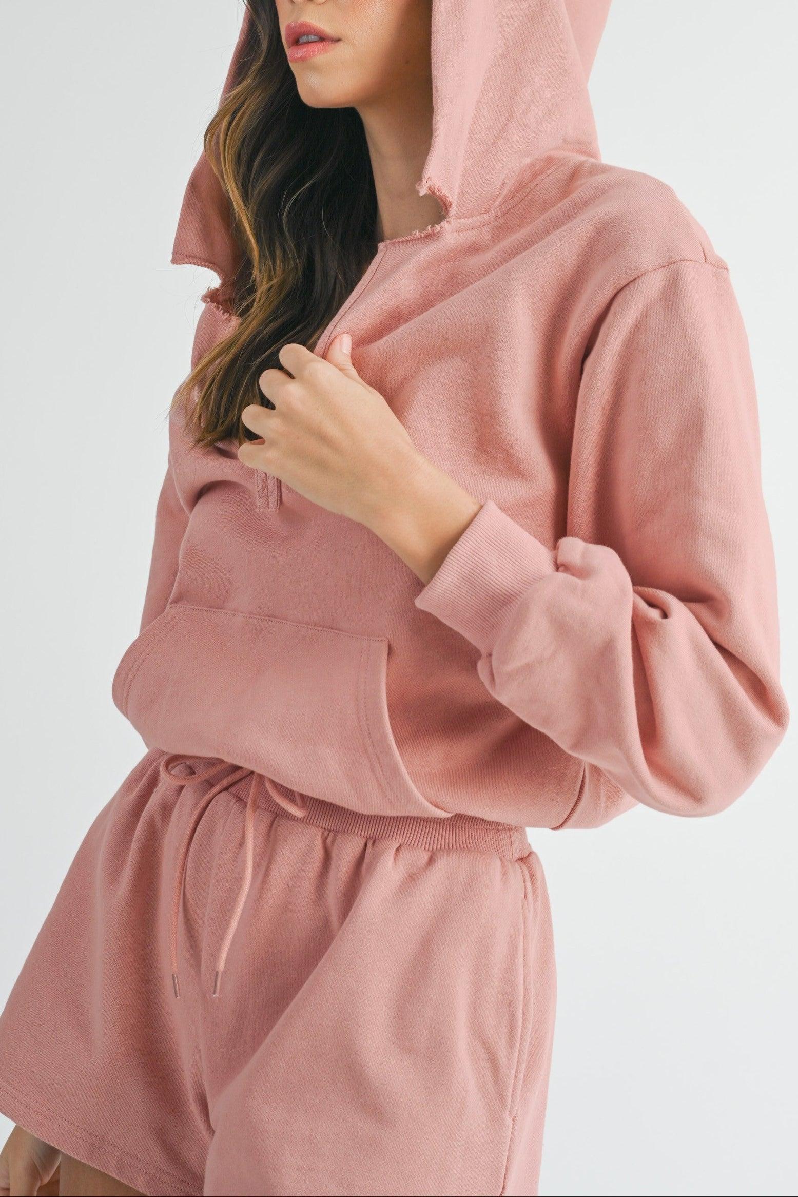 Cotton Hooded Romper Product Image