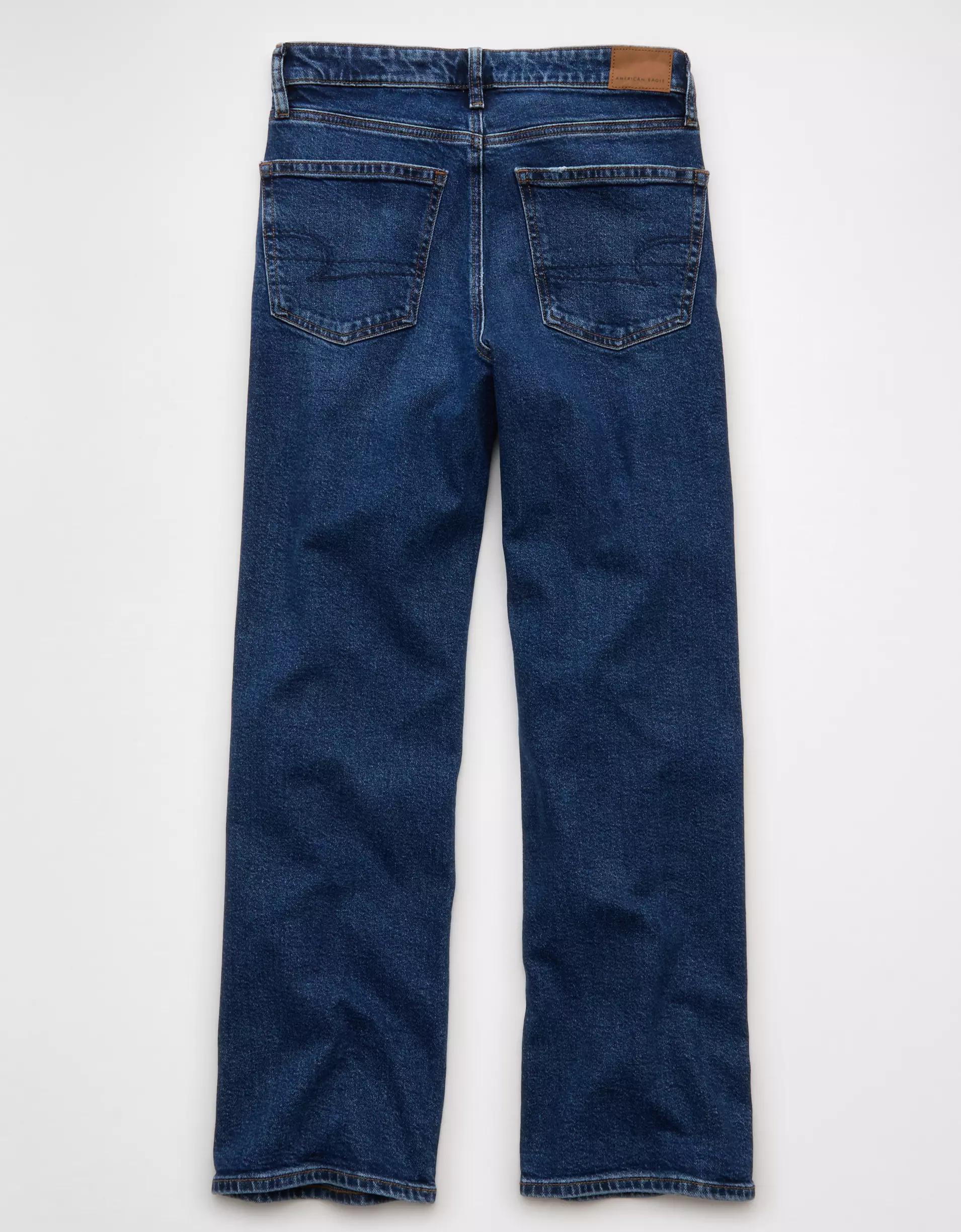 AE Stretch High-Waisted Stovepipe Jean Product Image