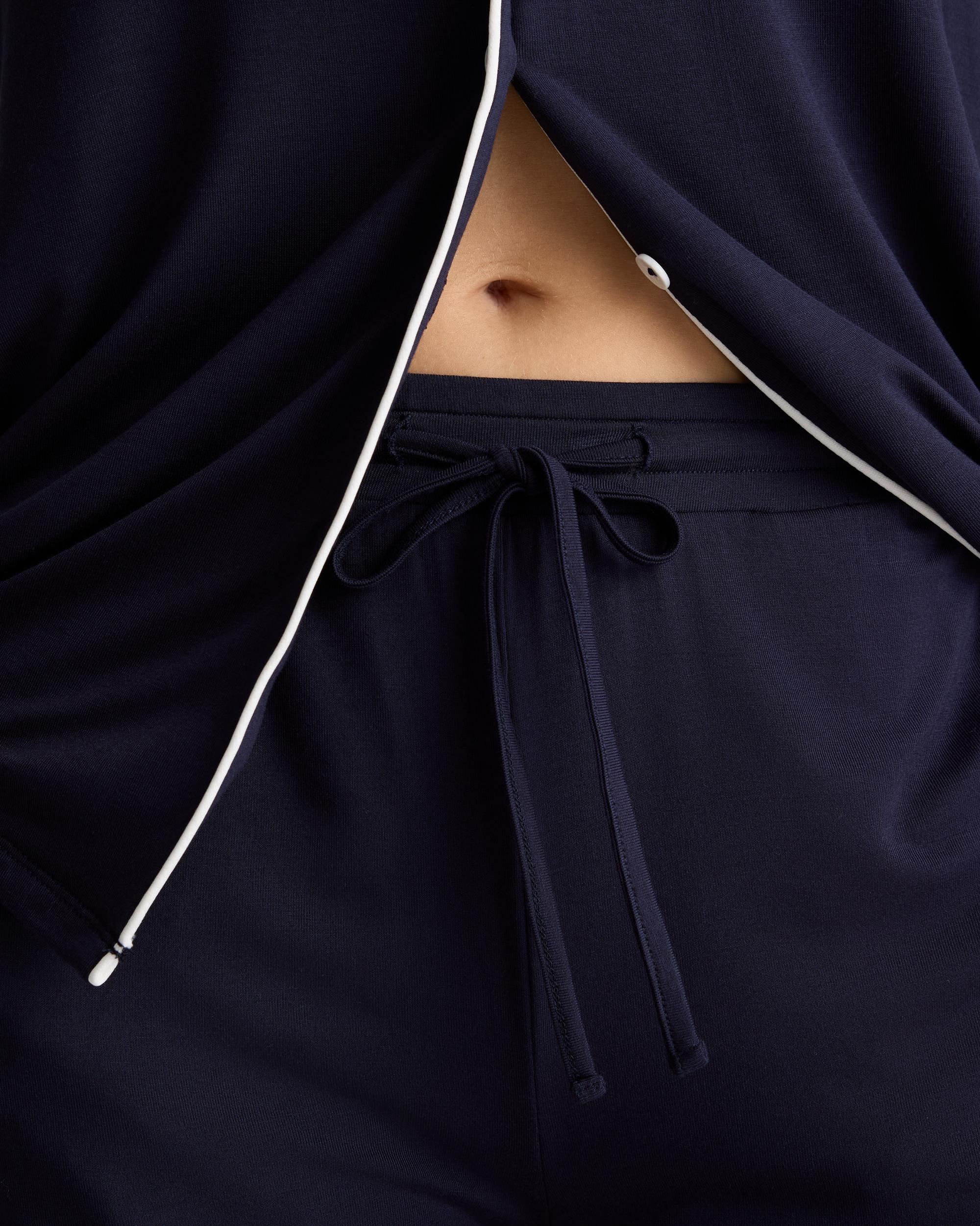 Quince | Women's Bamboo Jersey Short Sleeve Pajama Set Product Image