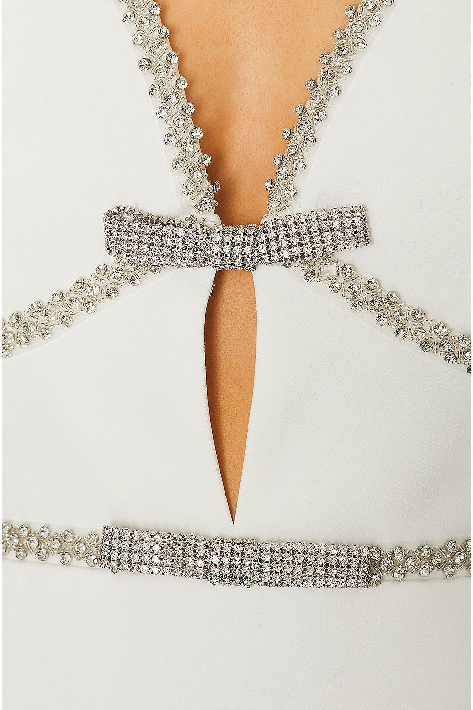 Bonded Crepe Mini Dress Product Image