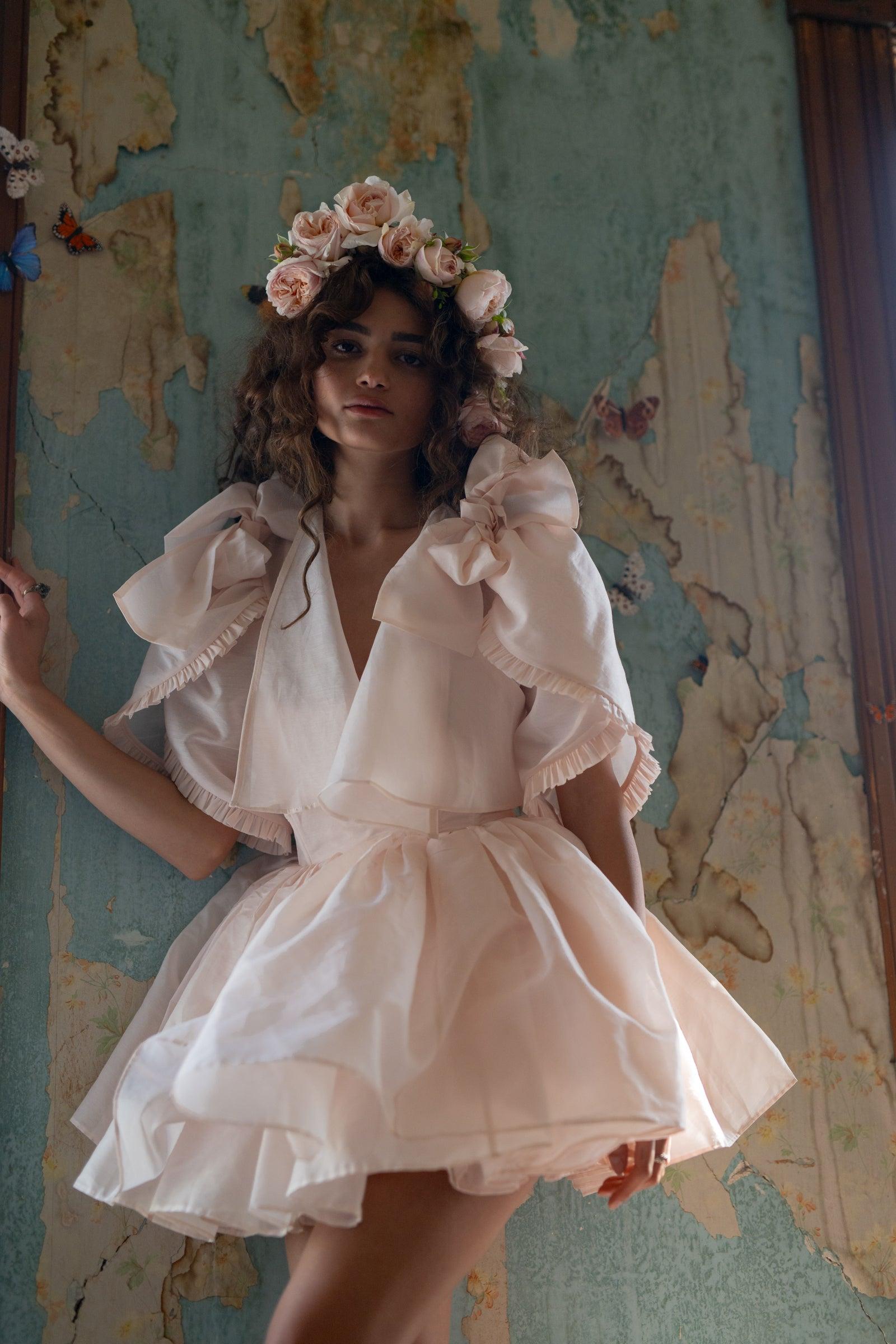 The Blush Dreamgirl Capelet Product Image