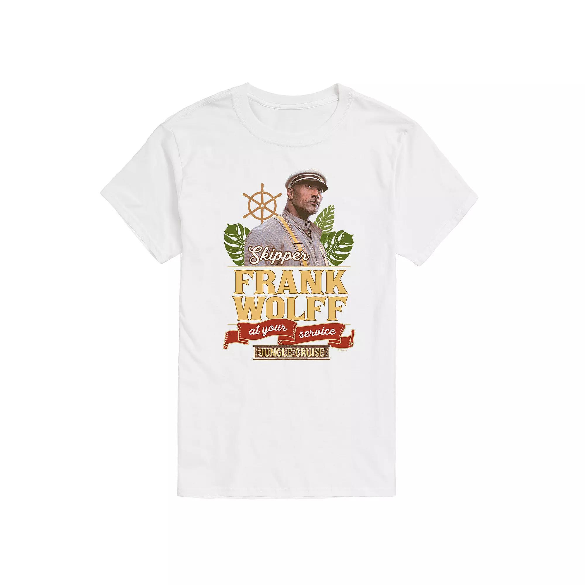 Disney's Jungle Cruise Men's Skipper Frank Wolff Graphic Tee,  Product Image