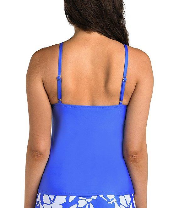 24th & Ocean Solid High Waist Swim Bottom Product Image