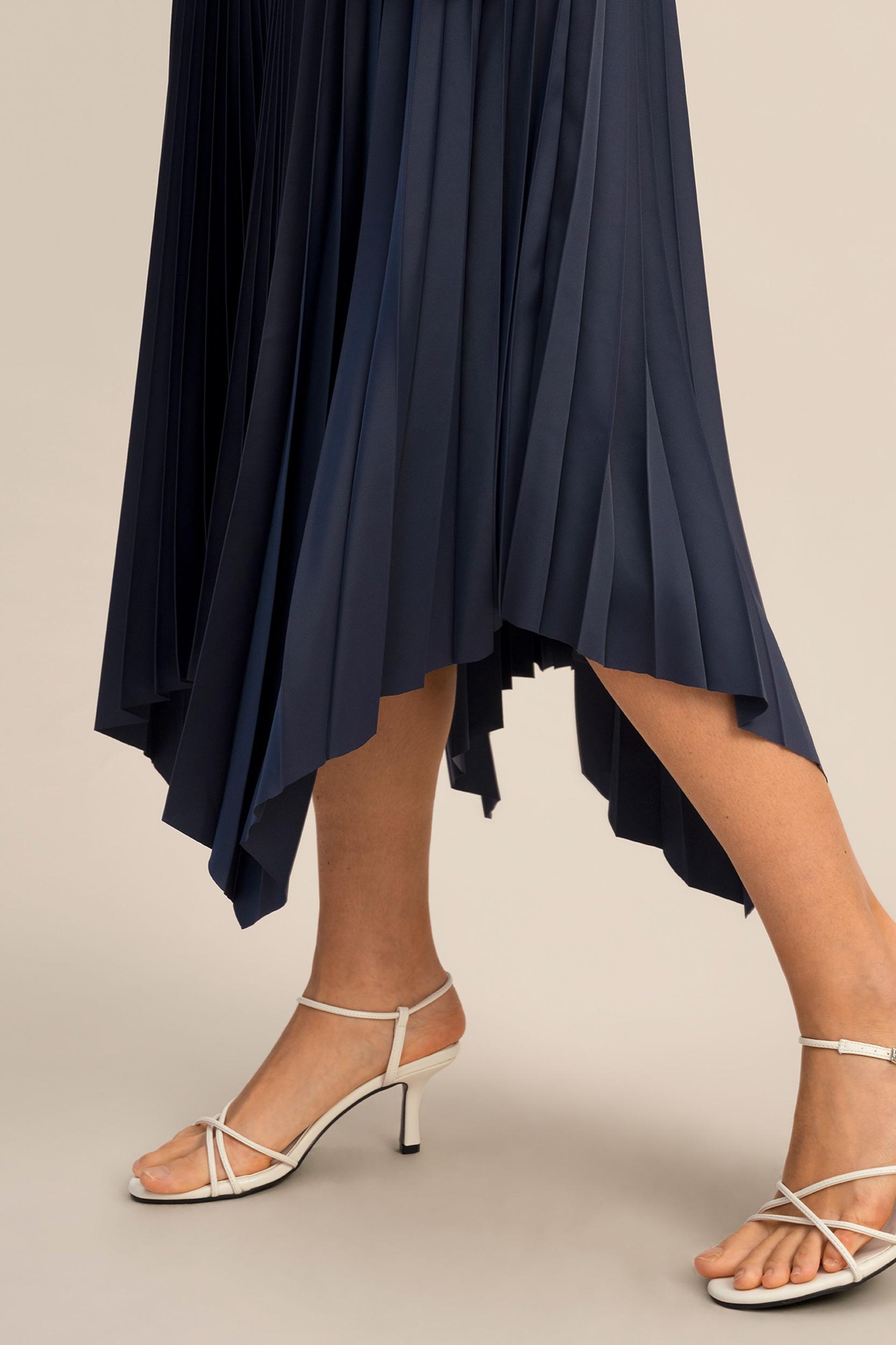 Pleated Handkerchief Skirt Product Image