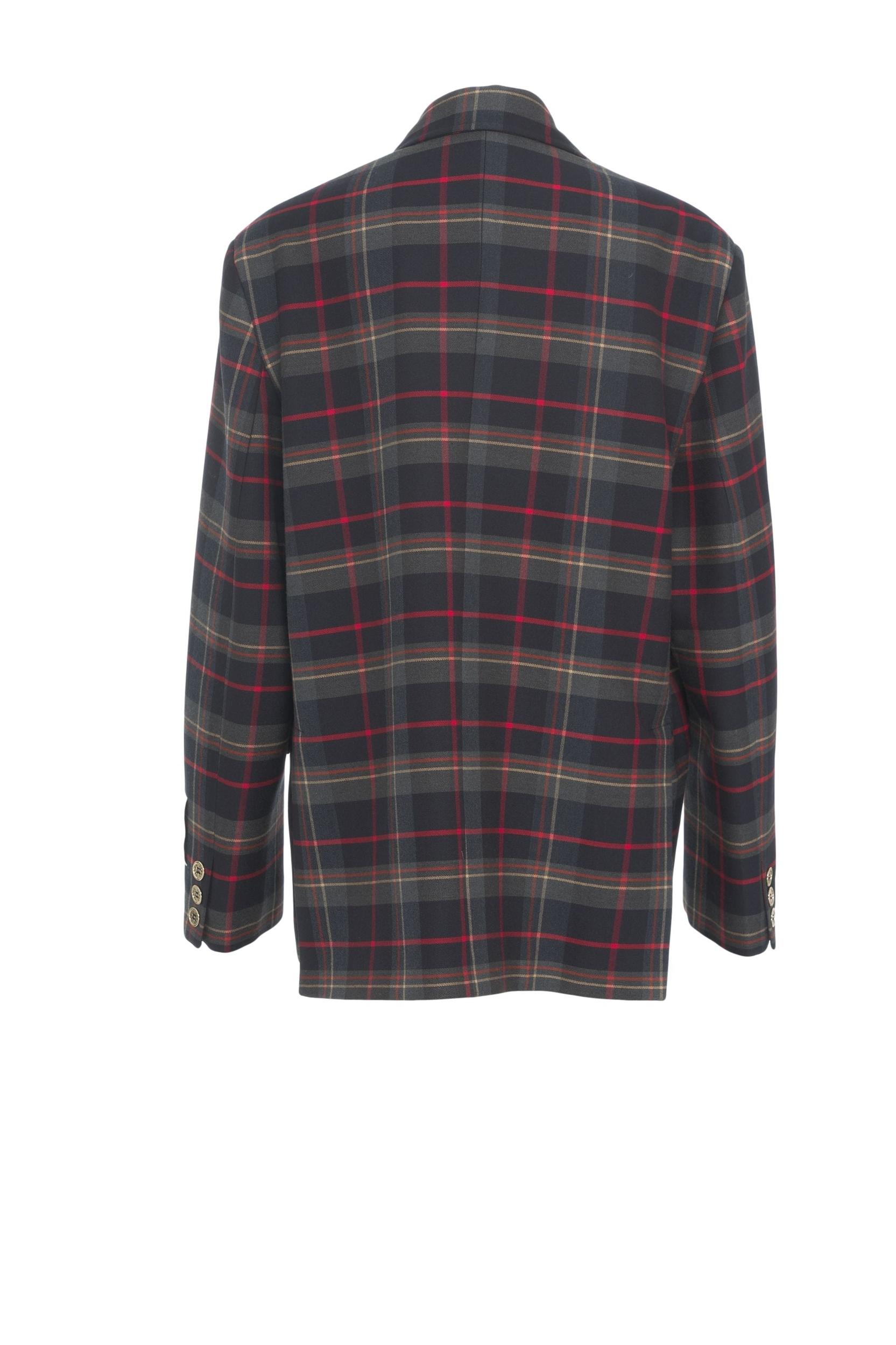 Blazer with plaid pattern Product Image