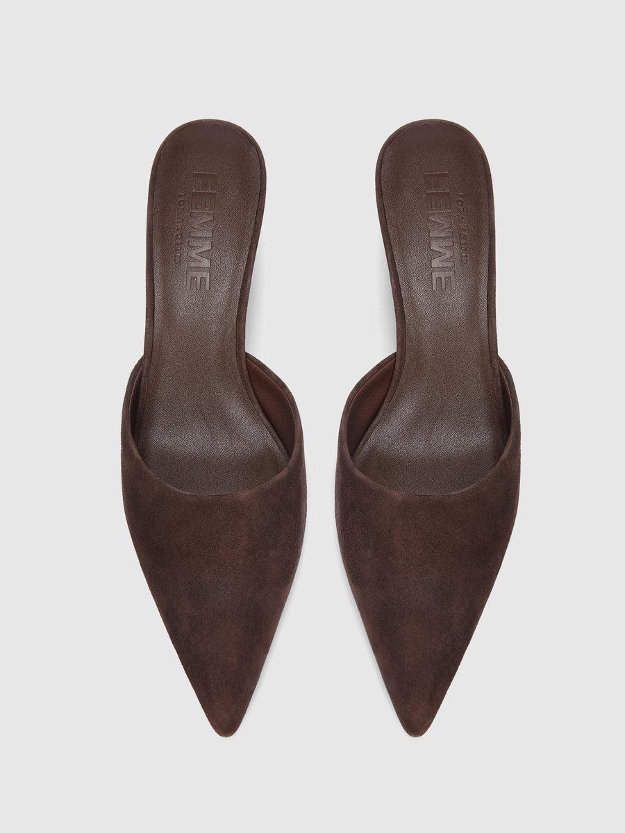 St. Honore Slipper - Suede Coco Product Image