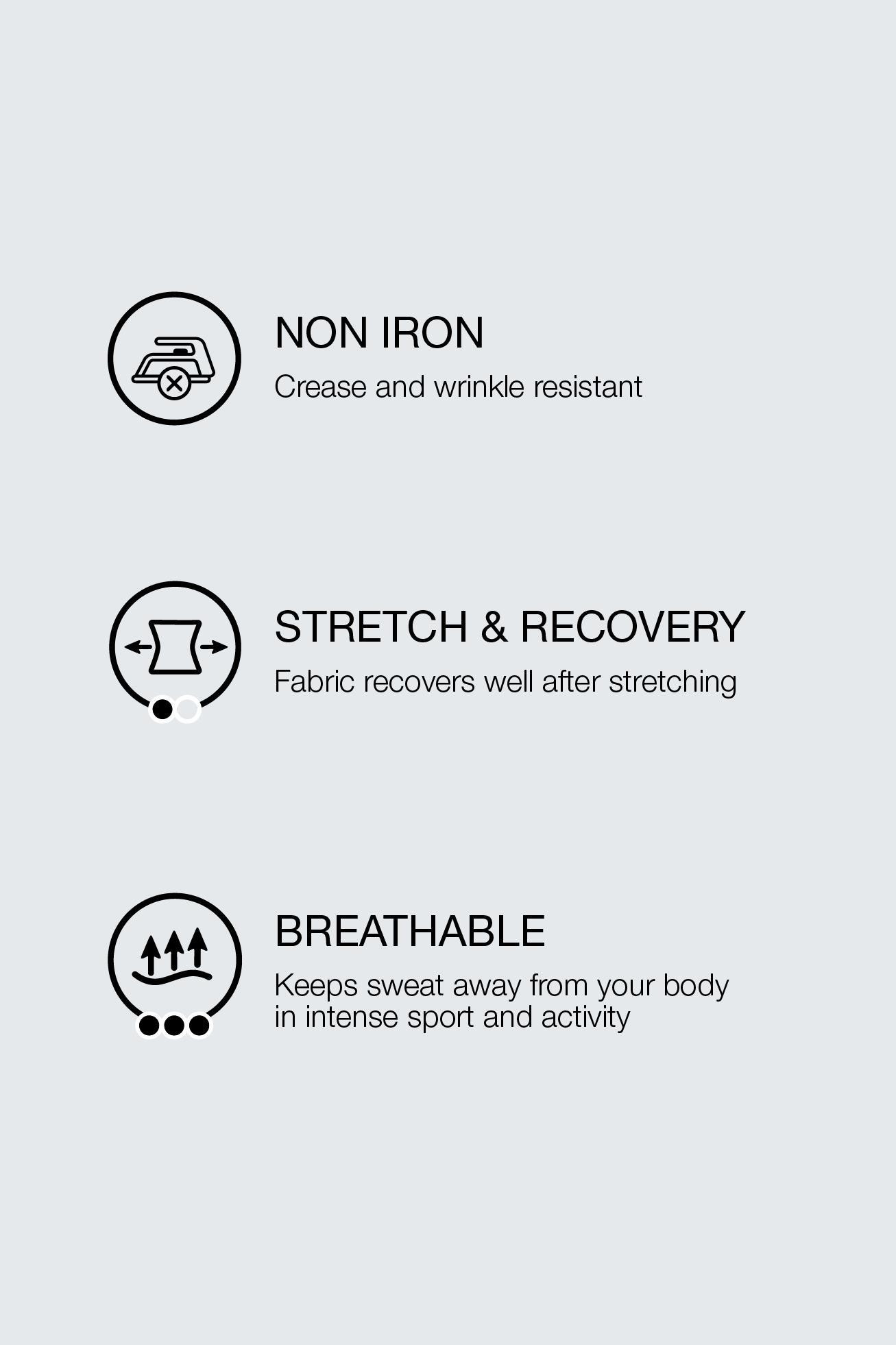 COMFORT NON-IRON JOGGER-WAIST PANTS Product Image