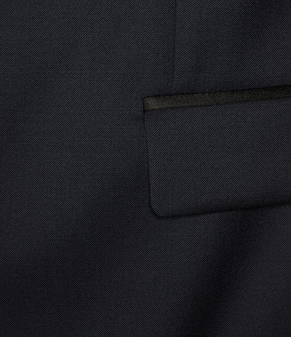 Hugo Boss Slim Fit Flat Front Solid 2-Piece Tuxedo Suit Product Image