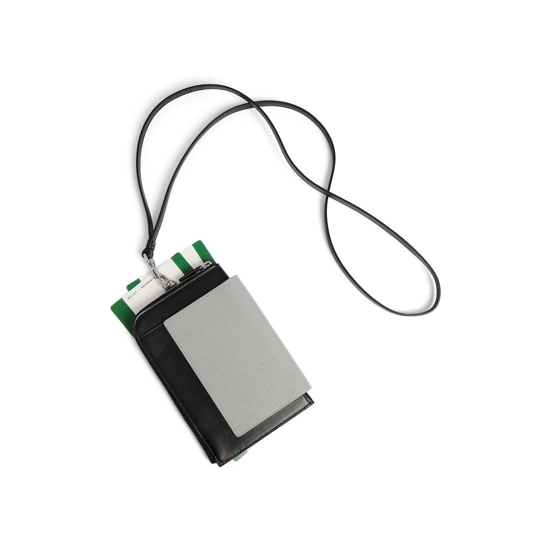 Men's Passport Phone Holder  in Balenciaga Grey Product Image