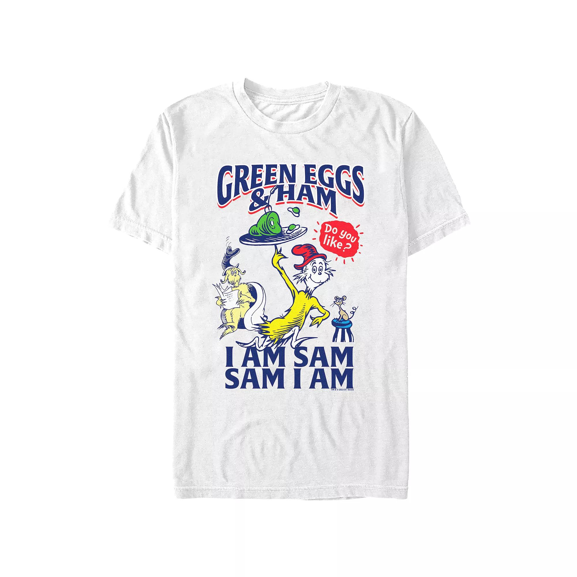 Men's Dr. Seuss Green Eggs And Ham Do you Like Them? Graphic Tee,  Product Image