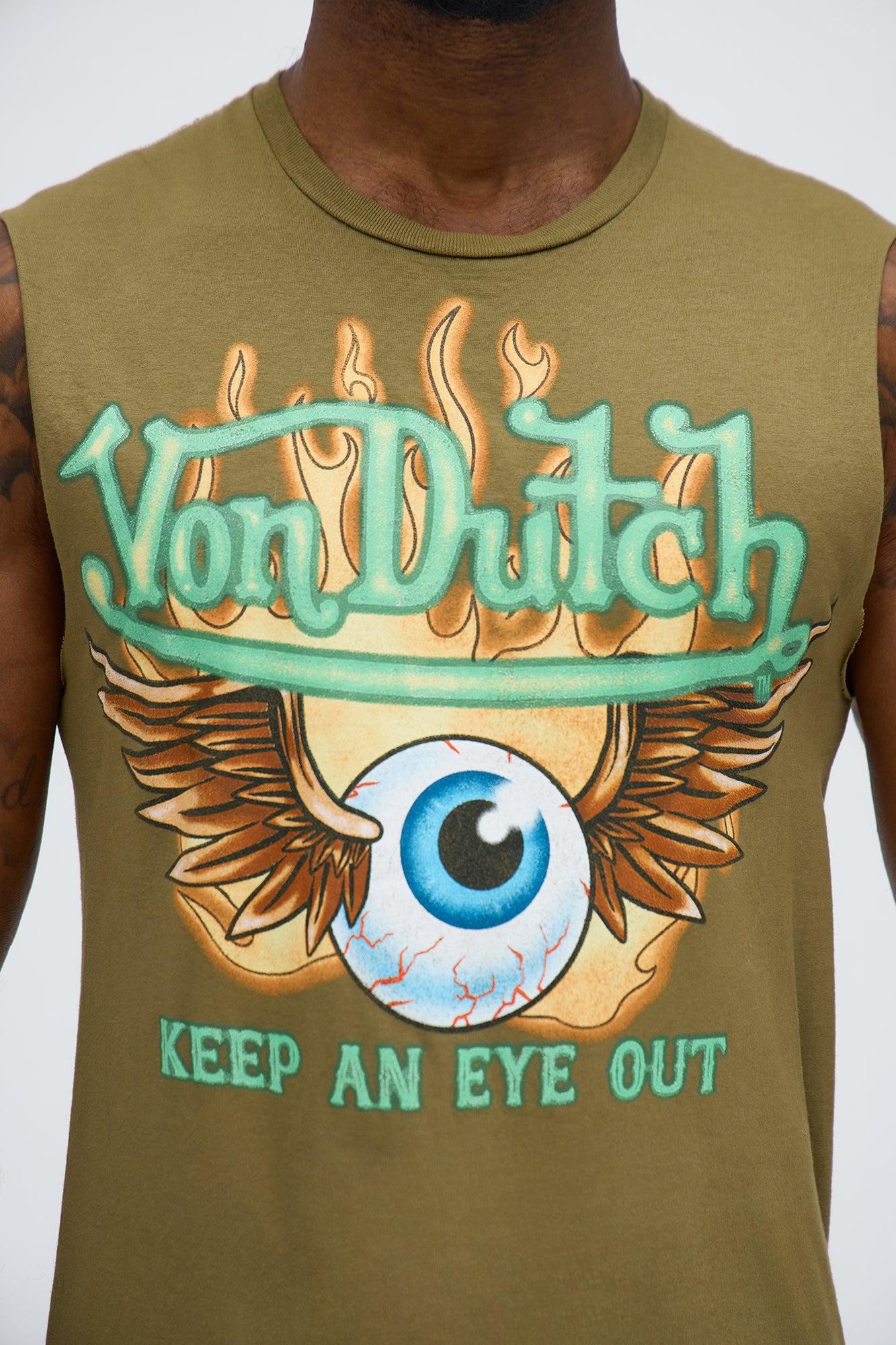 Von Dutch Keep An Eye Out Short Sleeve Tee - Hunter Product Image