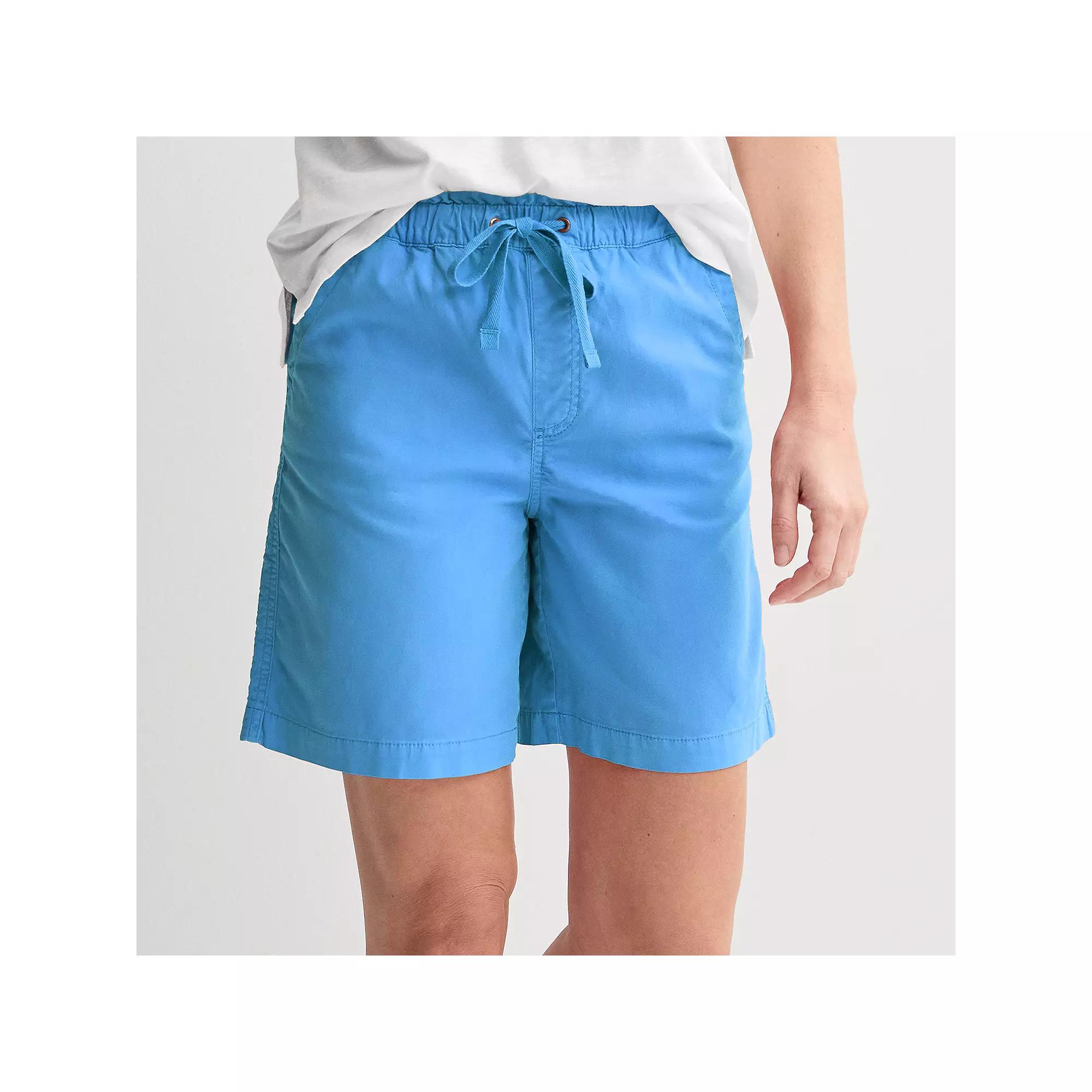 Womens Sonoma Goods For Life Paperbag Waist Bermuda Shorts Product Image