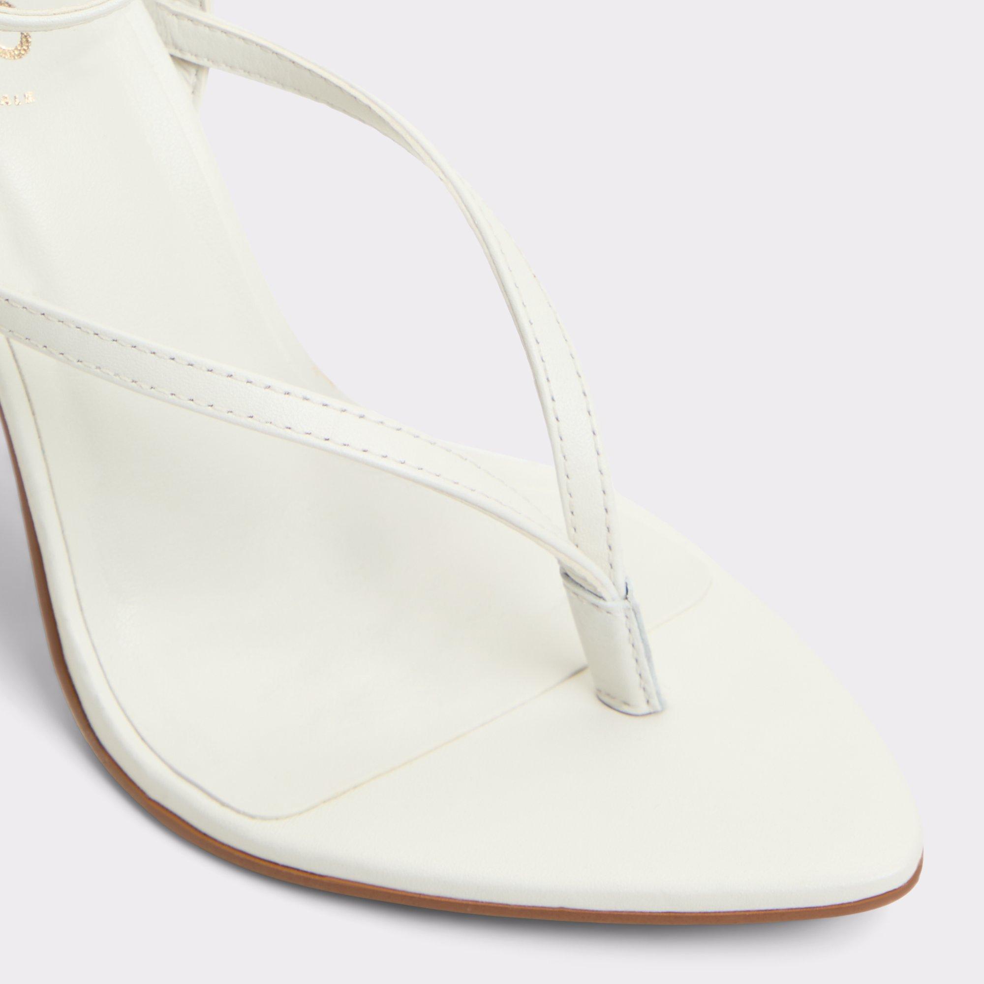 ALDO Abyfindley - Women's Strappy Sandal Sandals - White, Size 10 Product Image