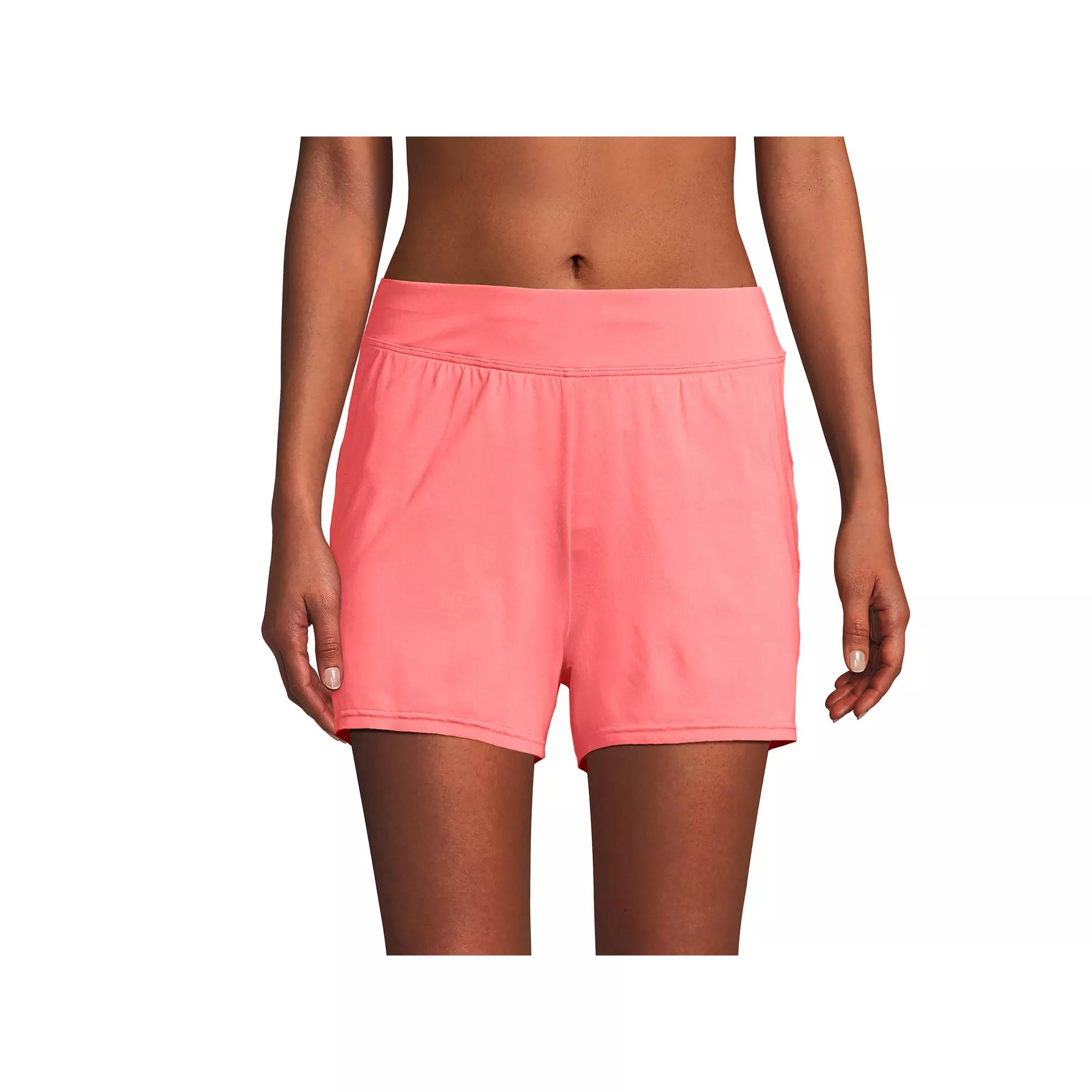 Women's Lands' End 3" Chlorine Resistant Smoothing Control Swim Shorts,  Product Image