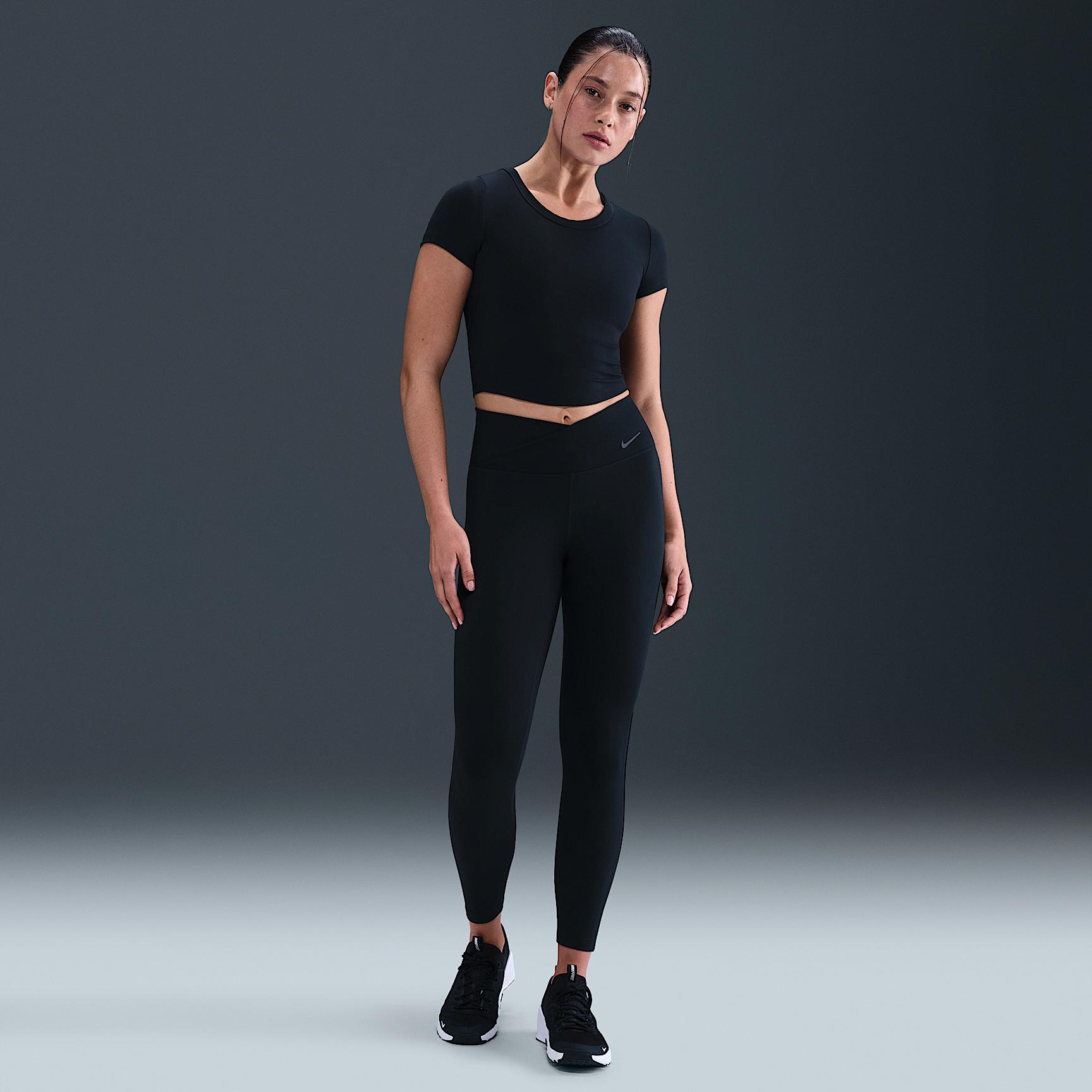 Nike Womens One High-Waisted 7/8 Leggings | HV2292-010 Product Image