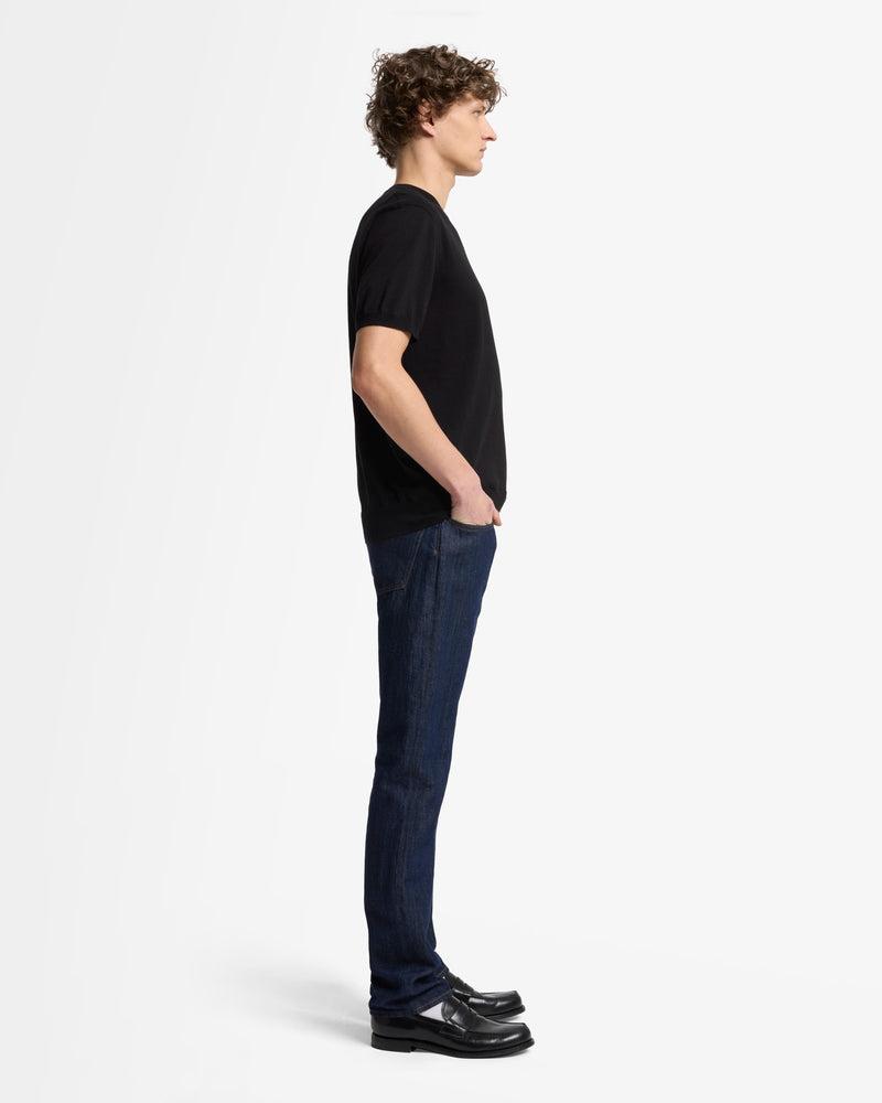 Classic Cotton Short Sleeve Sweater Product Image