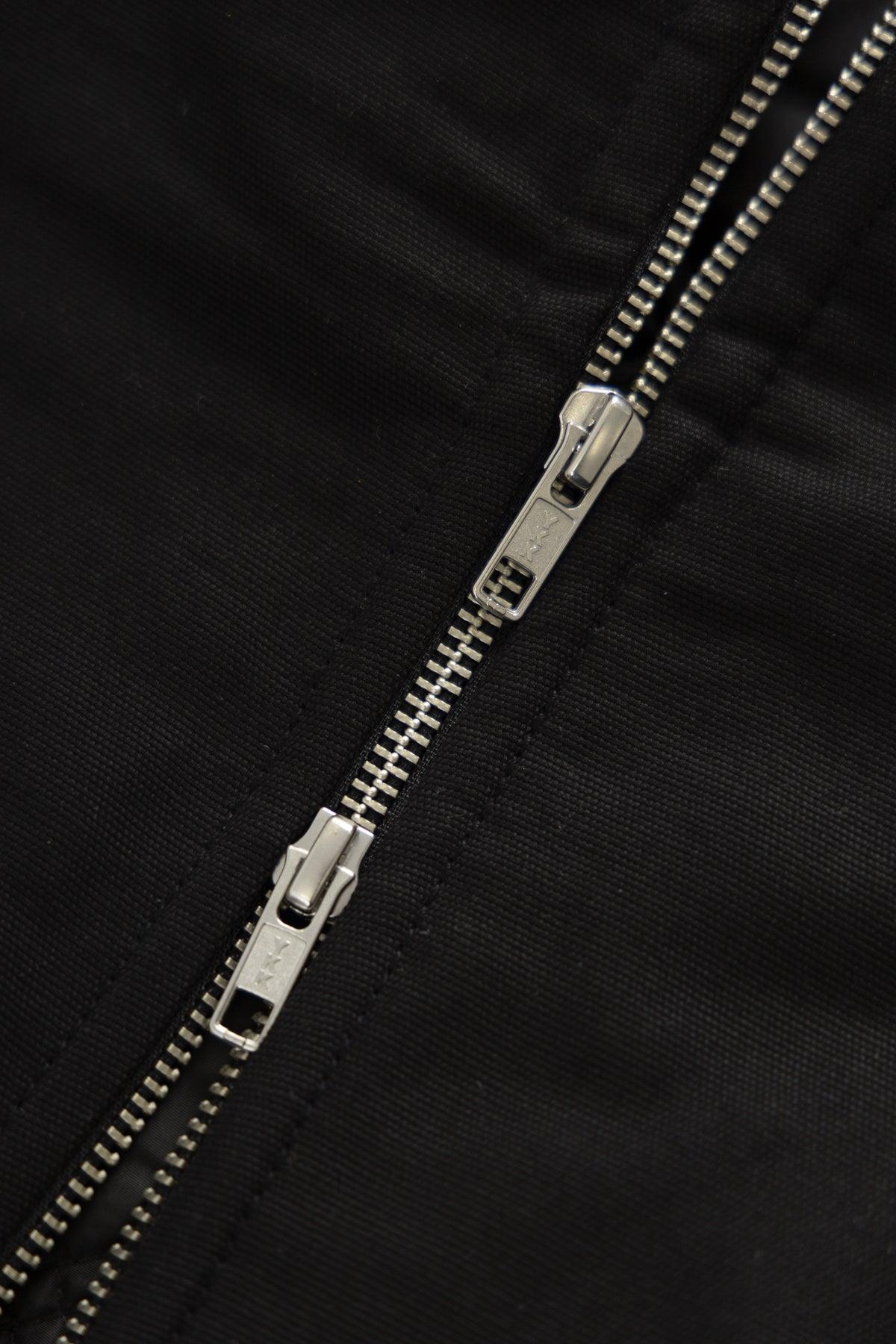 Padded Work Vest Jacket - Black Product Image