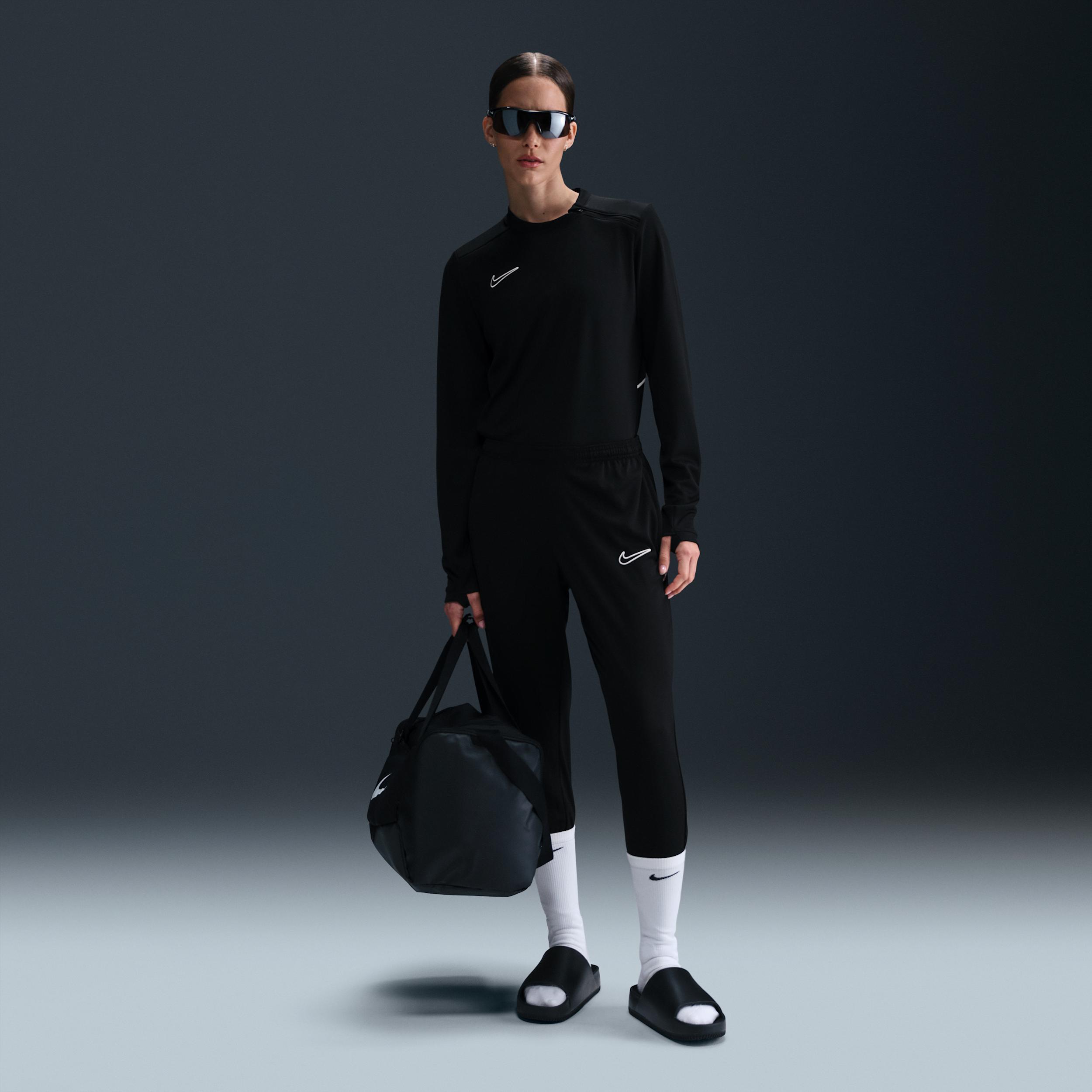 Nike Womens Academy Dri-FIT Crew-Neck Long-Sleeve Soccer Top | HM0744-010 Product Image