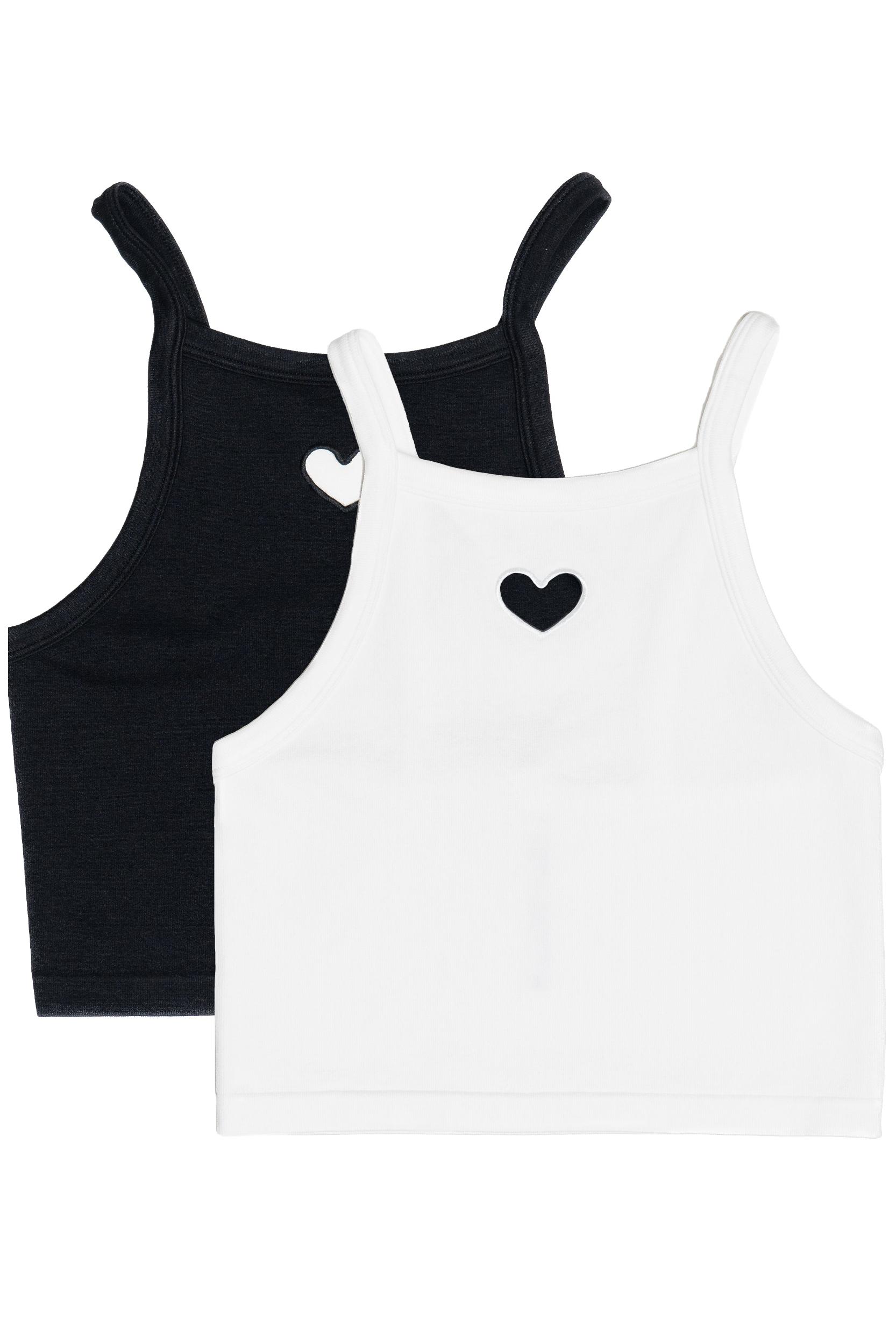 Heart Cutout Seamless Tank Top Product Image