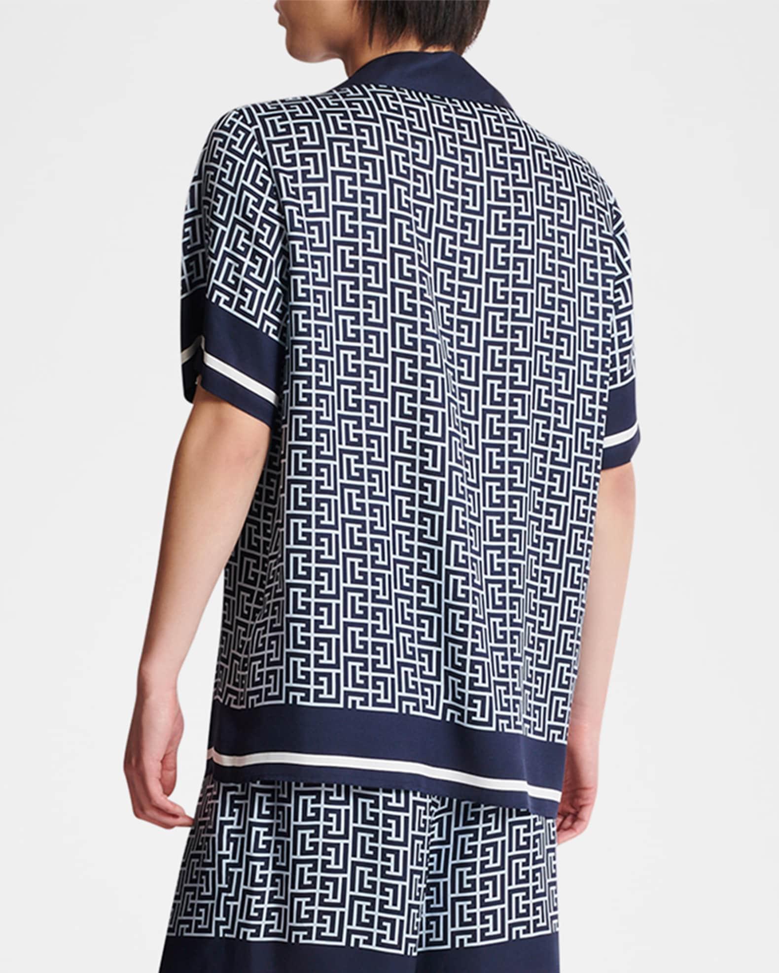 Men's Monogram Camp Shirt Product Image