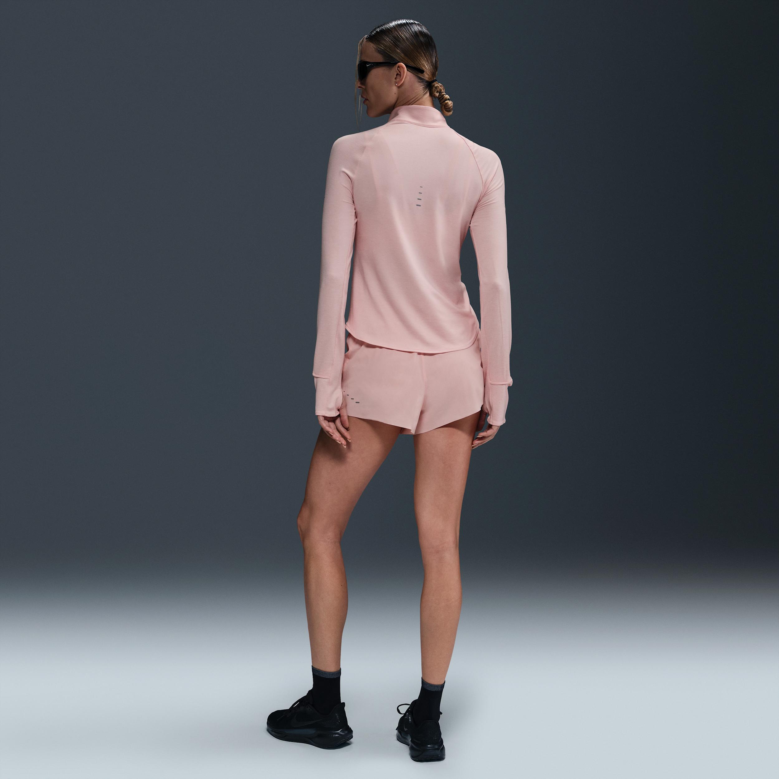 Nike Women's Swift Dri-FIT UV 1/4-Zip Running Top Product Image