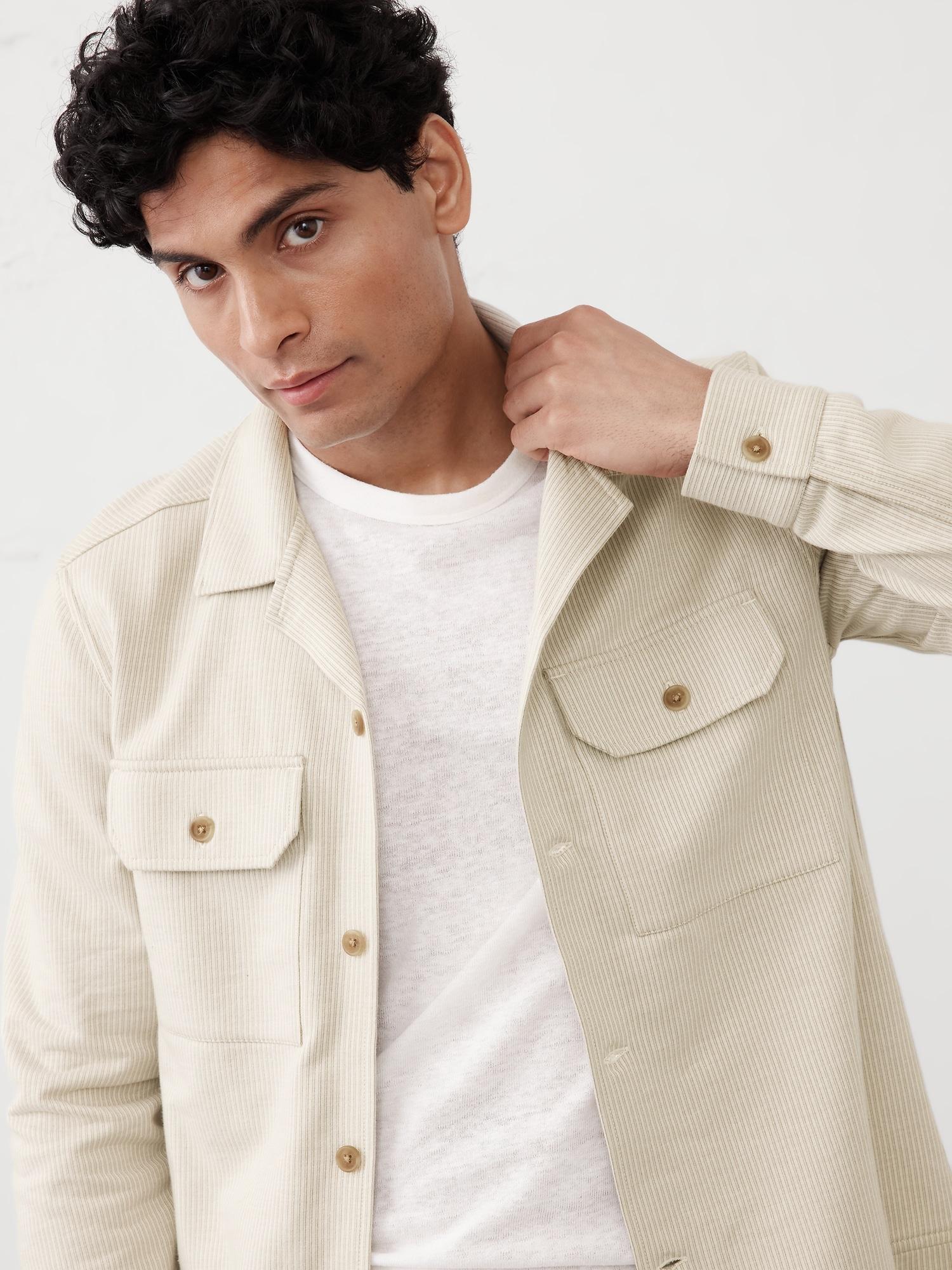 Ribbed Knit Jacket Product Image