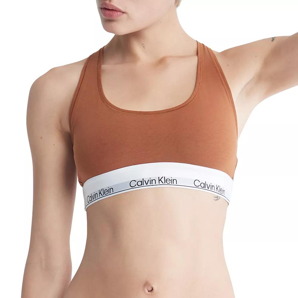 Calvin Klein Modern Cotton Naturals Unlined Bralette QF7044, Women's,  Product Image