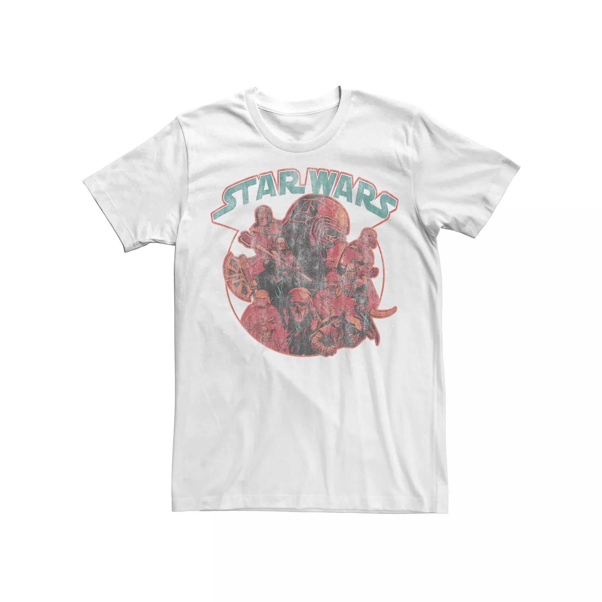 Men's Star Wars The Rise of Skywalker Dark Side Stars Tee, Size: Medium, Black Product Image