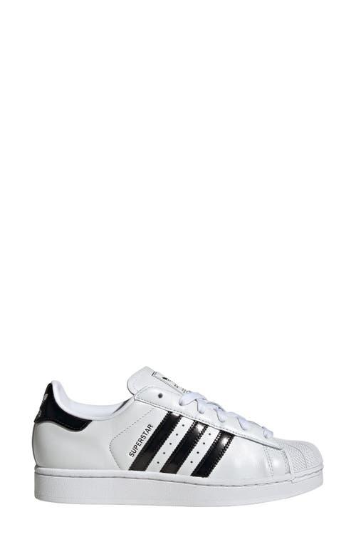 adidas Superstar II Sneaker in White/Black at Nordstrom, Size 11 Women's Product Image