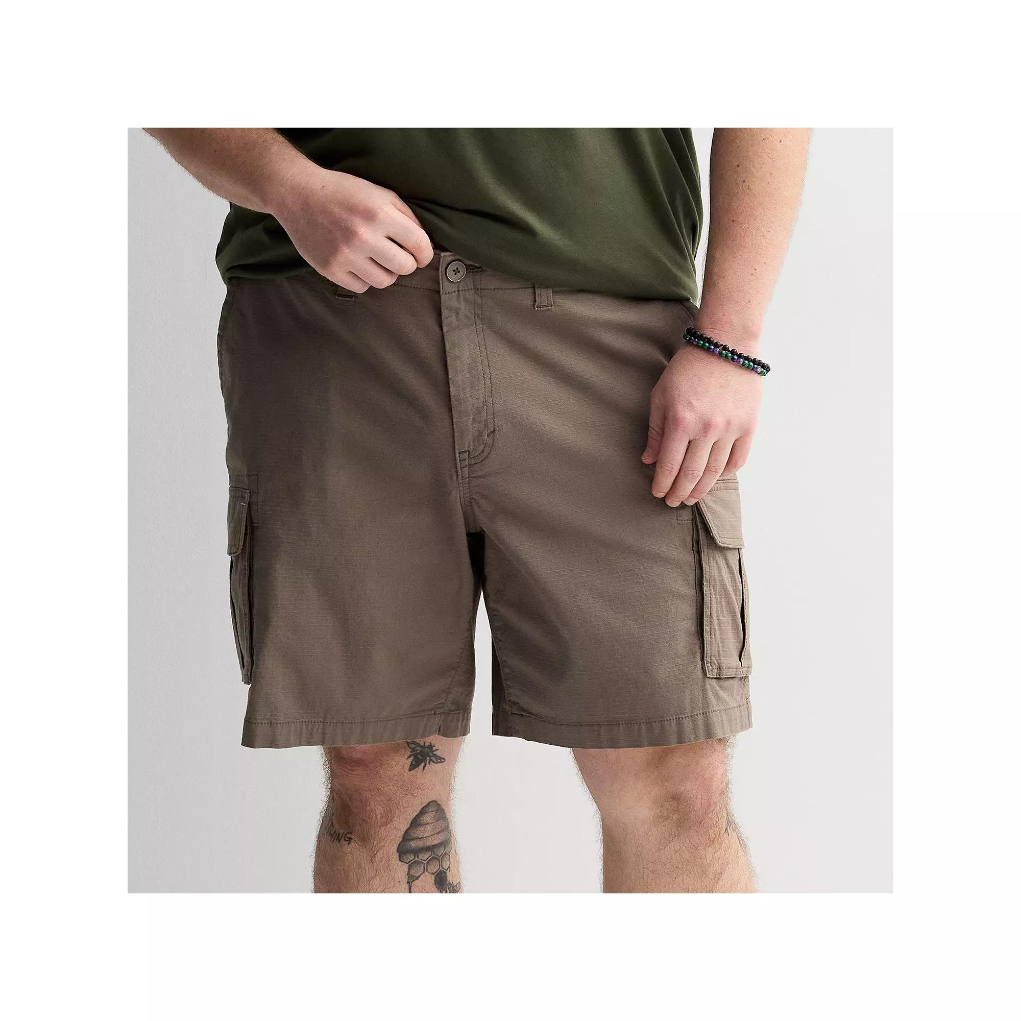 Big & Tall Sonoma Goods For Life® Flexwear Everyday Cargo Shorts, Men's, Size: 50, Kagan Green Product Image