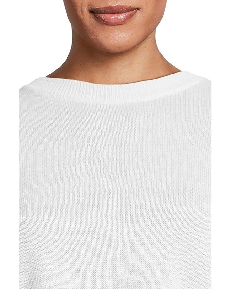 Peruvian Cotton Blend Bateau Neck Sweater Product Image