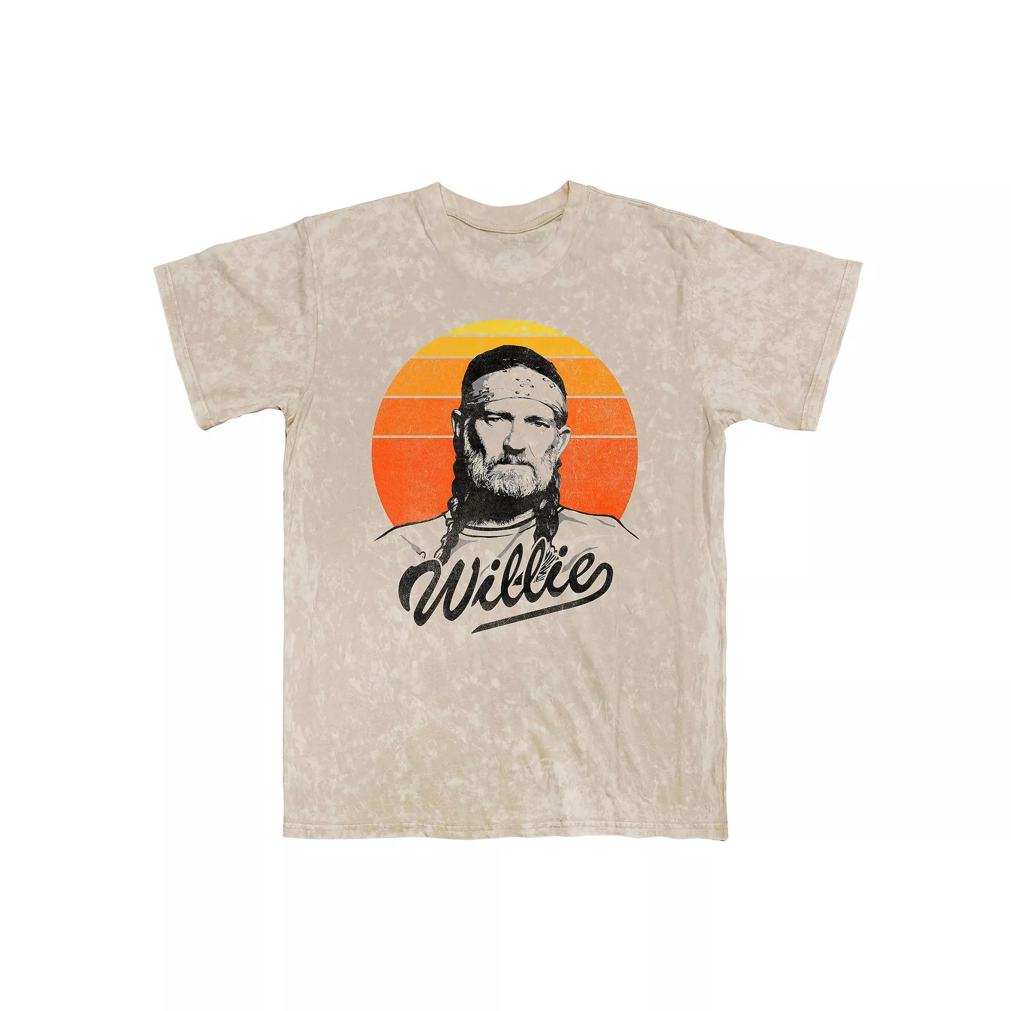 Men's Willie Nelson Sunset Gradient Graphic Tee,  Product Image