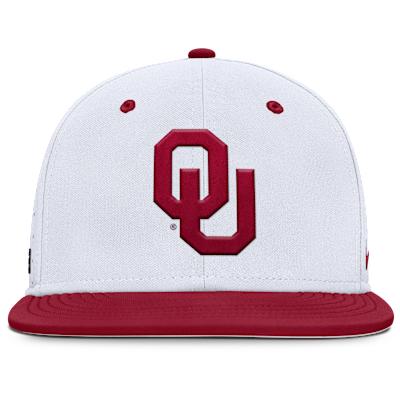 Oklahoma Sooners Dugout True Menâs Nike Men's Dri-FIT College Fitted Hat Product Image