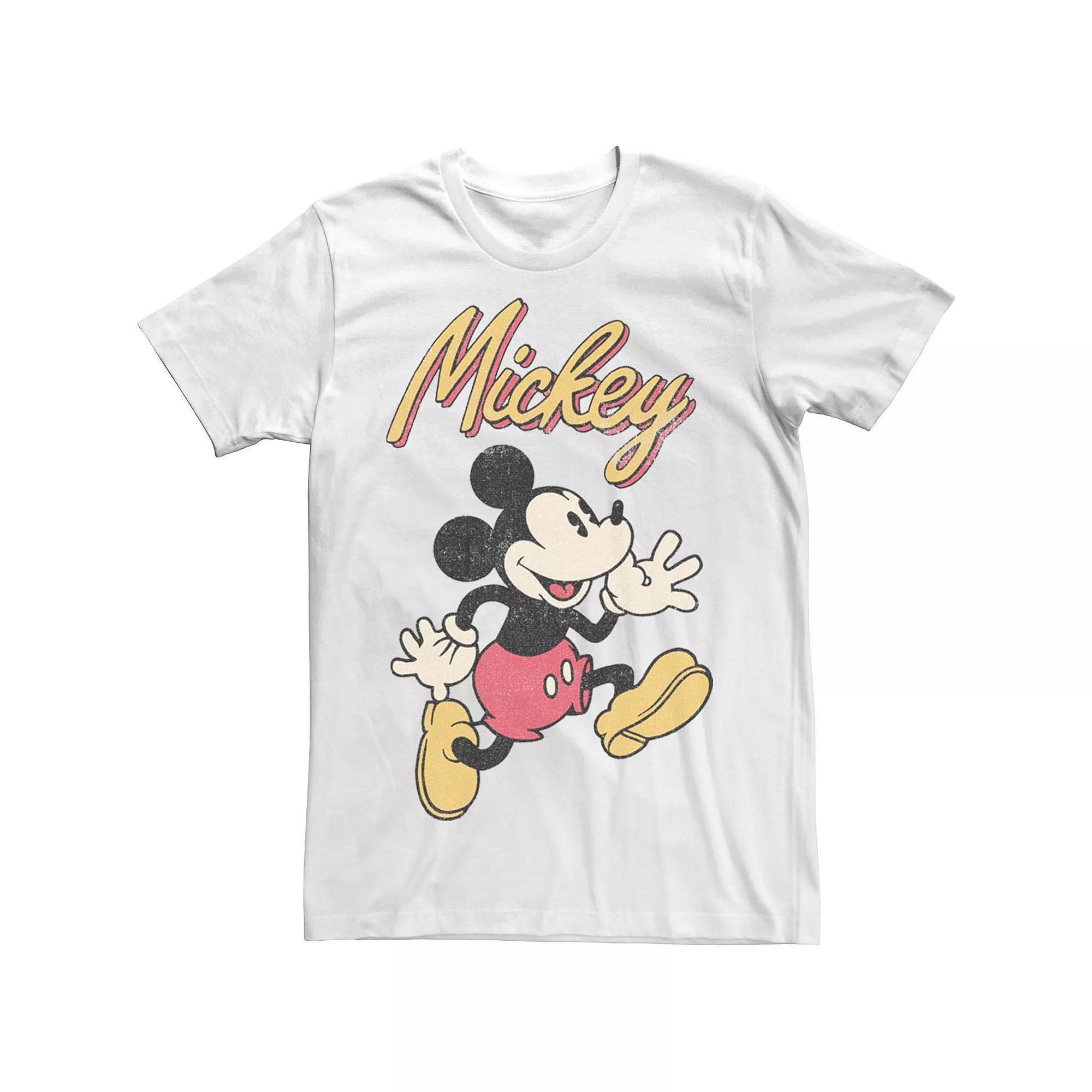 Disney's Mickey & Friends Mickey Classic Run Portrait Men's Tee,  Product Image