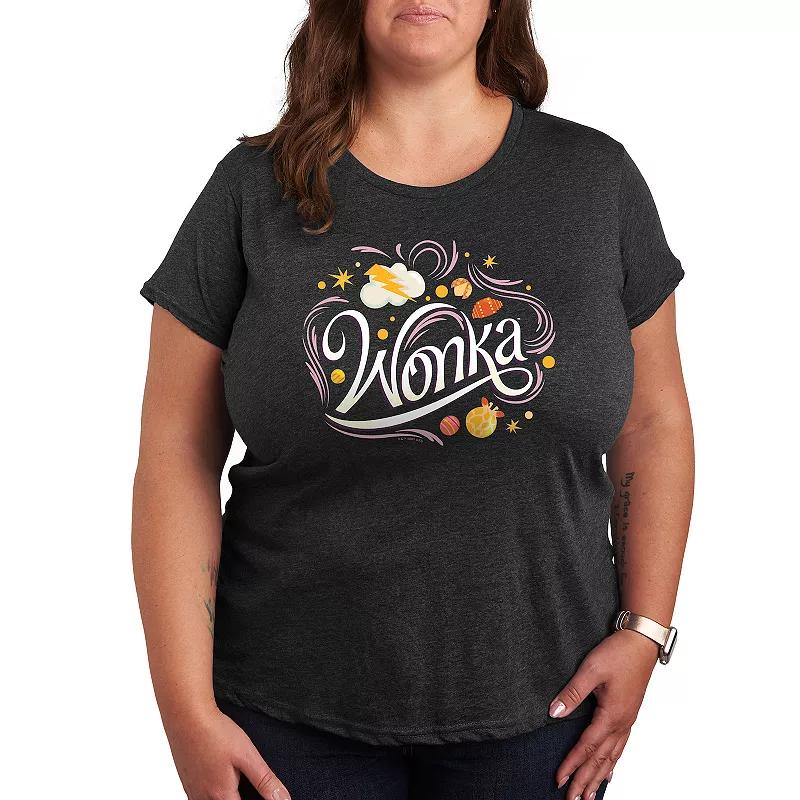 Plus Wonka Graphic Tee, Women's,  Product Image
