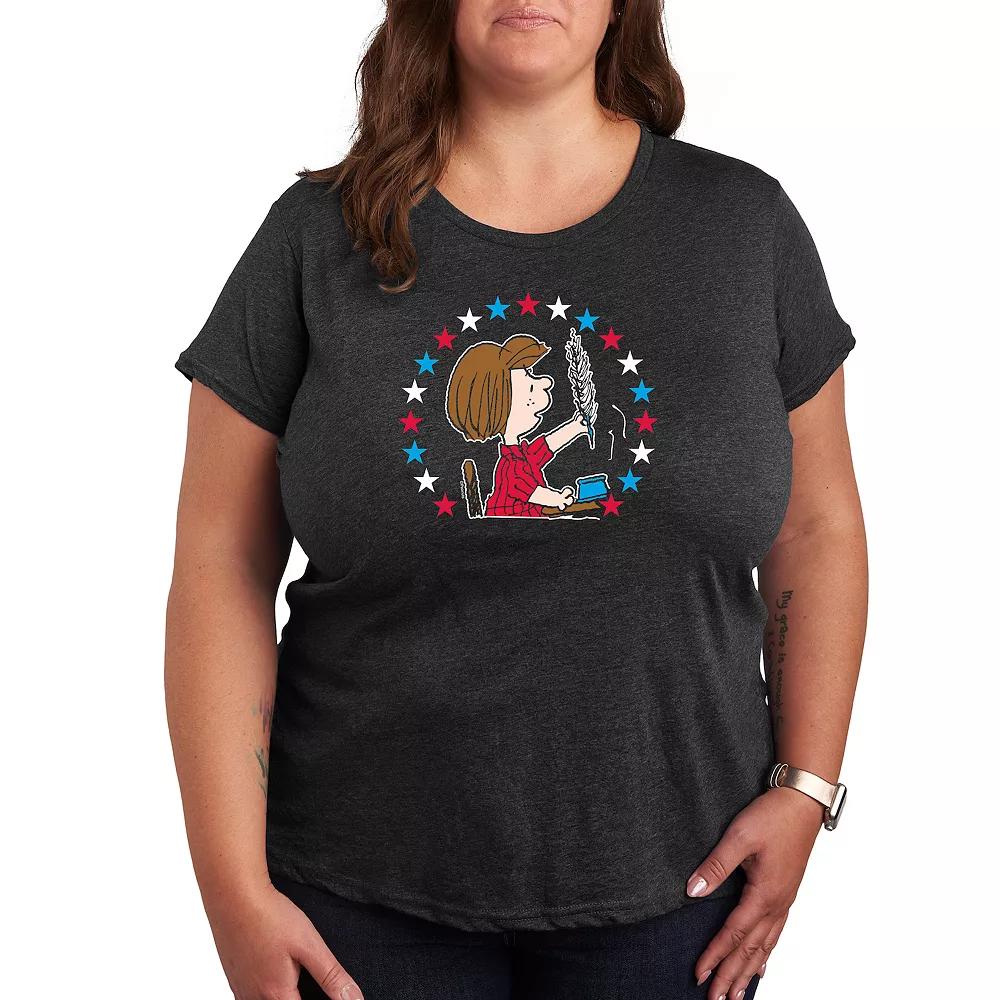 Plus Coffee Beach Wine Repeat Graphic Tee, Women's,  Product Image