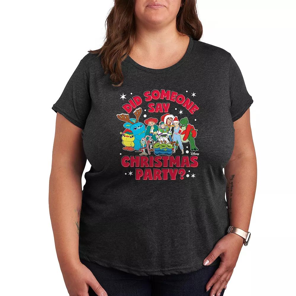 Disney / Pixar's Toy Story Women's Christmas Party Graphic Tee, Girl's,  Product Image