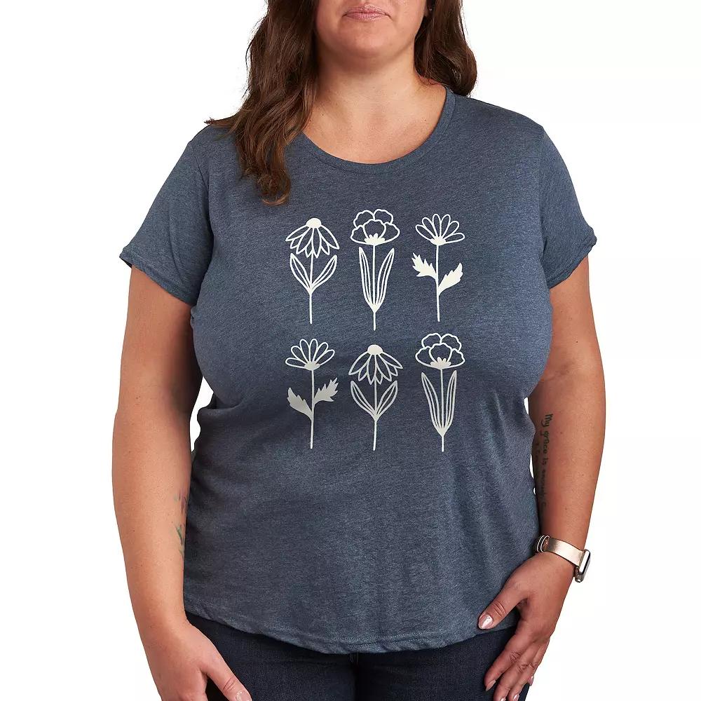 Plus Dandelion Graphic Tee, Women's,  Product Image