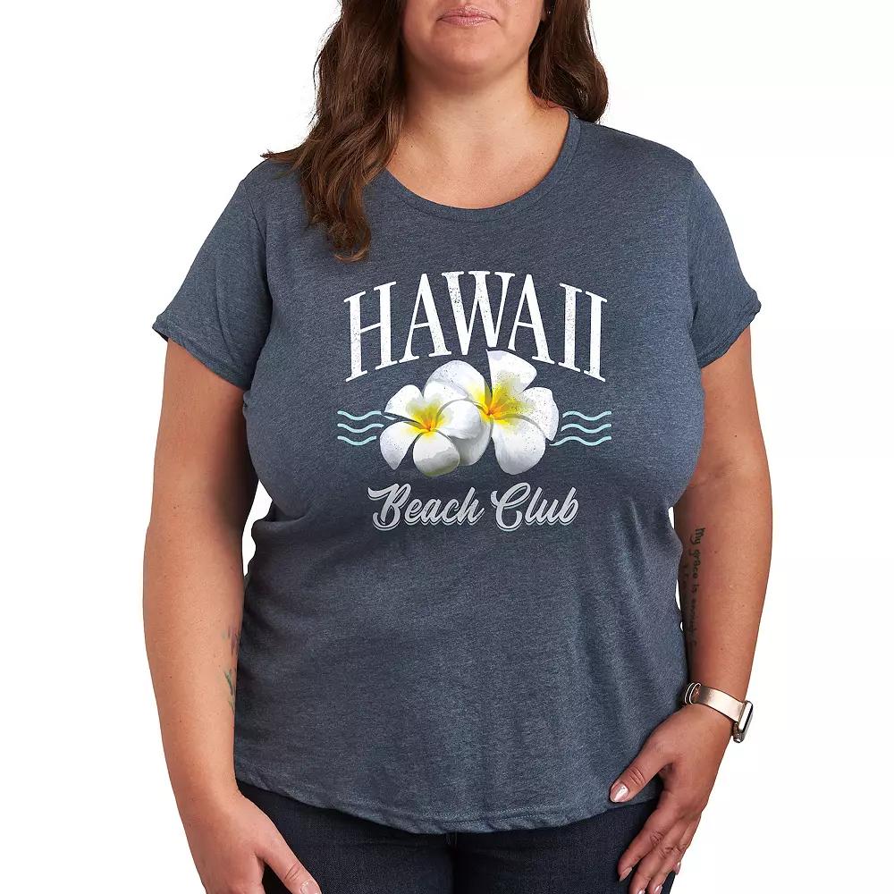Plus Hawaii Beach Club Graphic Tee, Women's,  Product Image