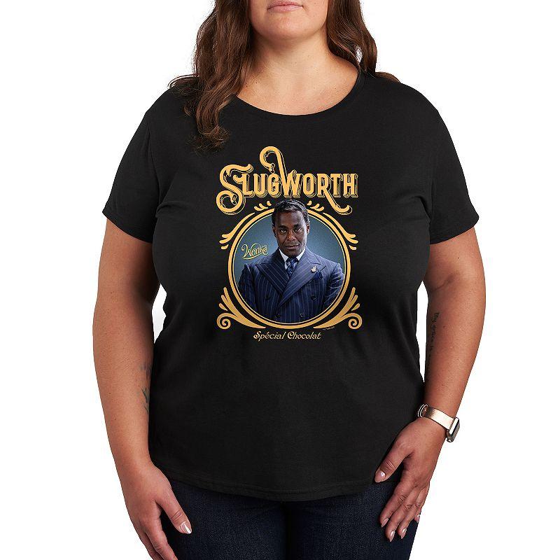 Plus Wonka Slugworth Graphic Tee, Womens Product Image