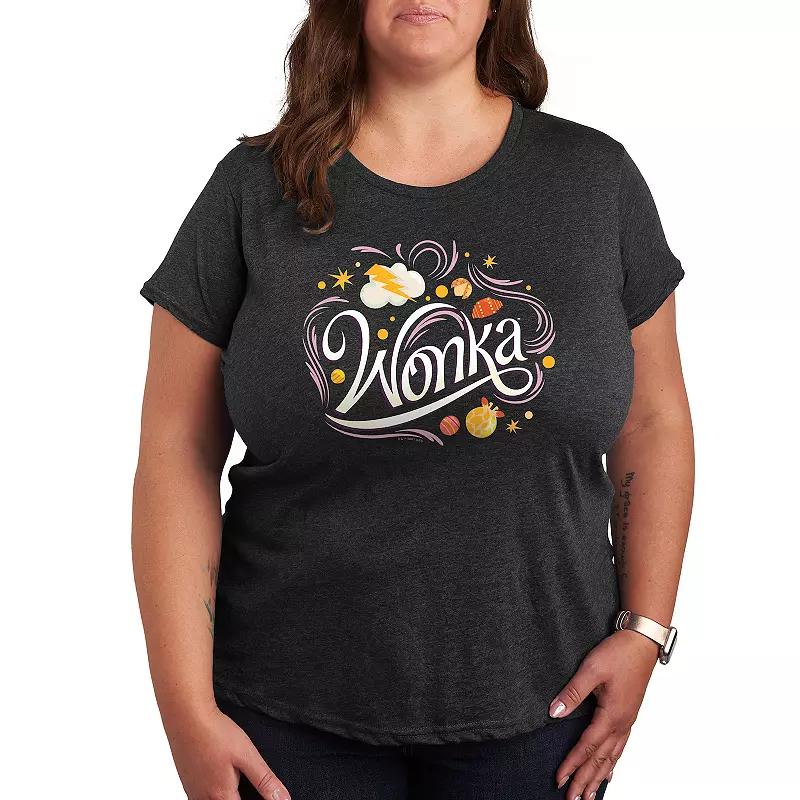 Plus Wonka Graphic Tee, Women's,  Product Image