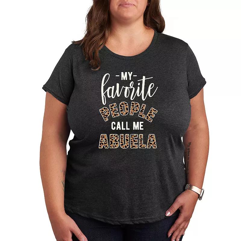 Plus Favorite People Abuela Graphic Tee, Women's,  Product Image