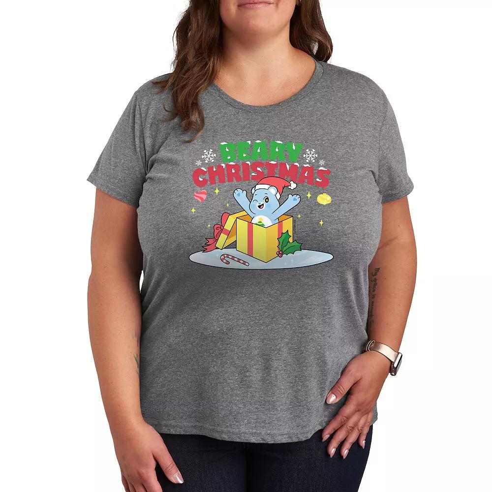 Plus Care Bears Beary Christmas Graphic Tee, Women's,  Product Image