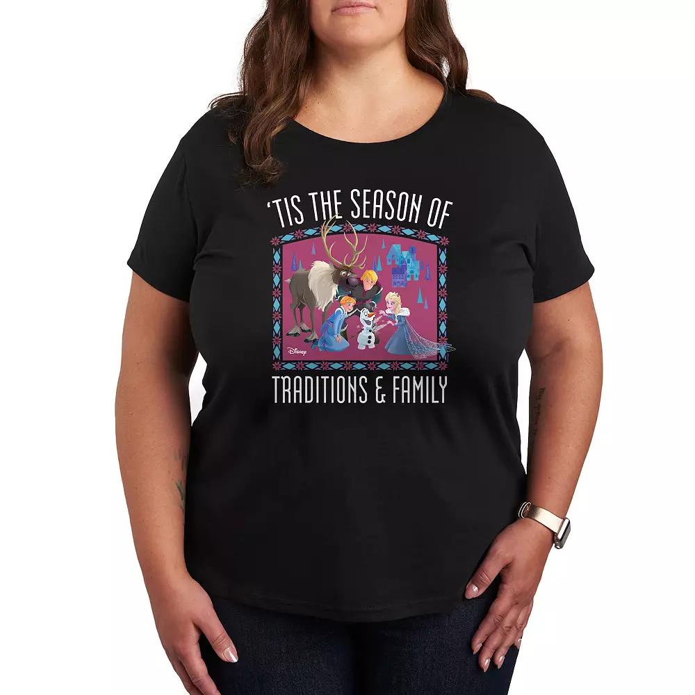 Disney's Frozen 2 Plus 'Tis The Season Graphic Tee, Women's,  Product Image
