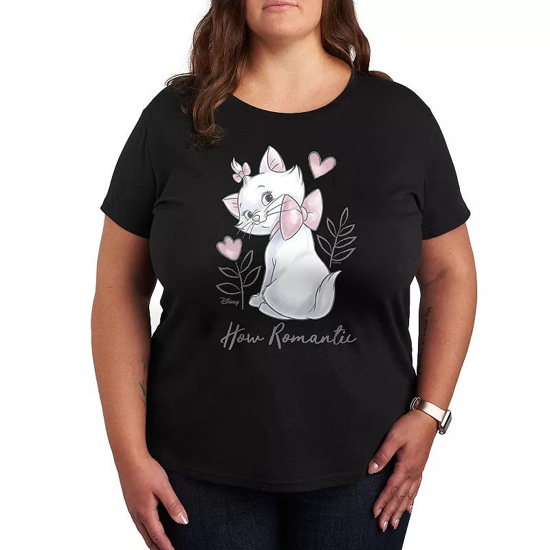 Disney's The Aristocats Marie Plus Romantic Graphic Tee, Women's,  Product Image
